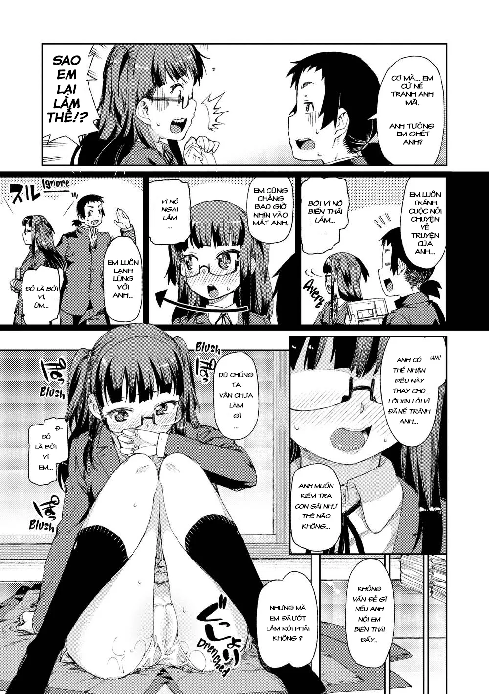 HentaiVN.net - Ảnh 13 - You'll be crazy about me! [Anh sẽ phát điên lên vì em!] - Chap 3 : Easy on the corrections!