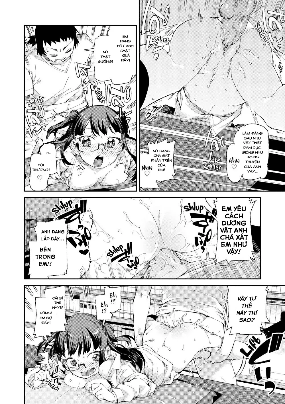 HentaiVN.net - Ảnh 20 - You'll be crazy about me! [Anh sẽ phát điên lên vì em!] - Chap 3 : Easy on the corrections!