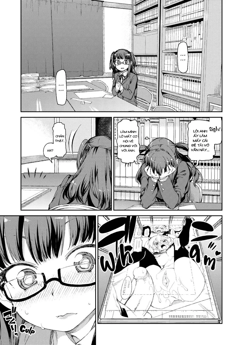 HentaiVN.net - Ảnh 3 - You'll be crazy about me! [Anh sẽ phát điên lên vì em!] - Chap 3 : Easy on the corrections!