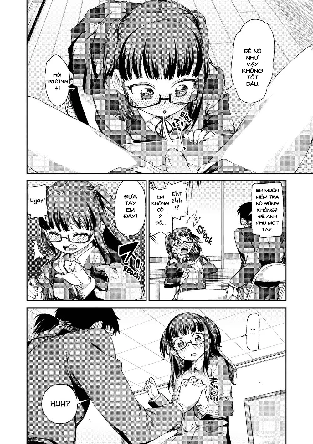 HentaiVN.net - Ảnh 8 - You'll be crazy about me! [Anh sẽ phát điên lên vì em!] - Chap 3 : Easy on the corrections!