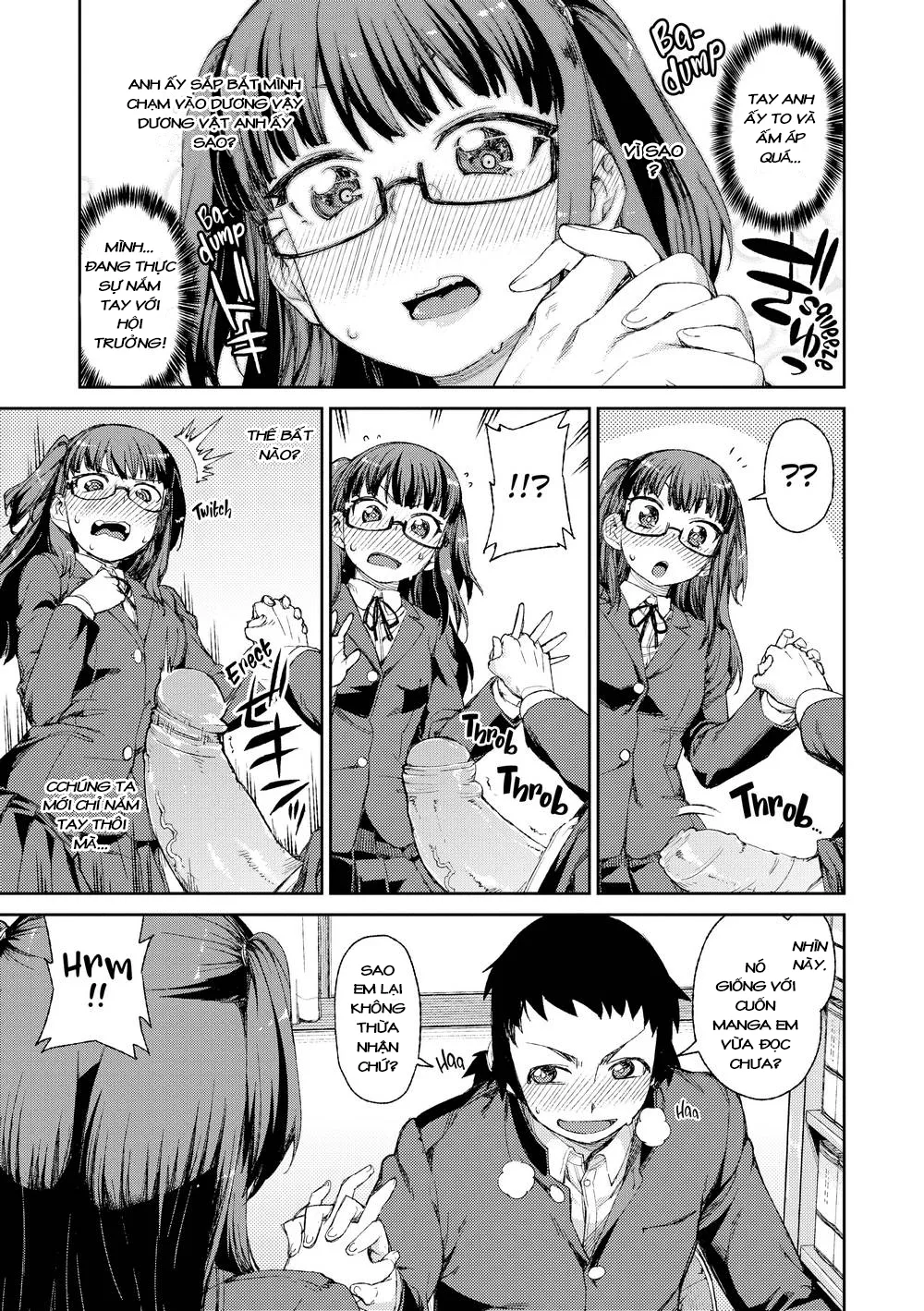 HentaiVN.net - Ảnh 9 - You'll be crazy about me! [Anh sẽ phát điên lên vì em!] - Chap 3 : Easy on the corrections!