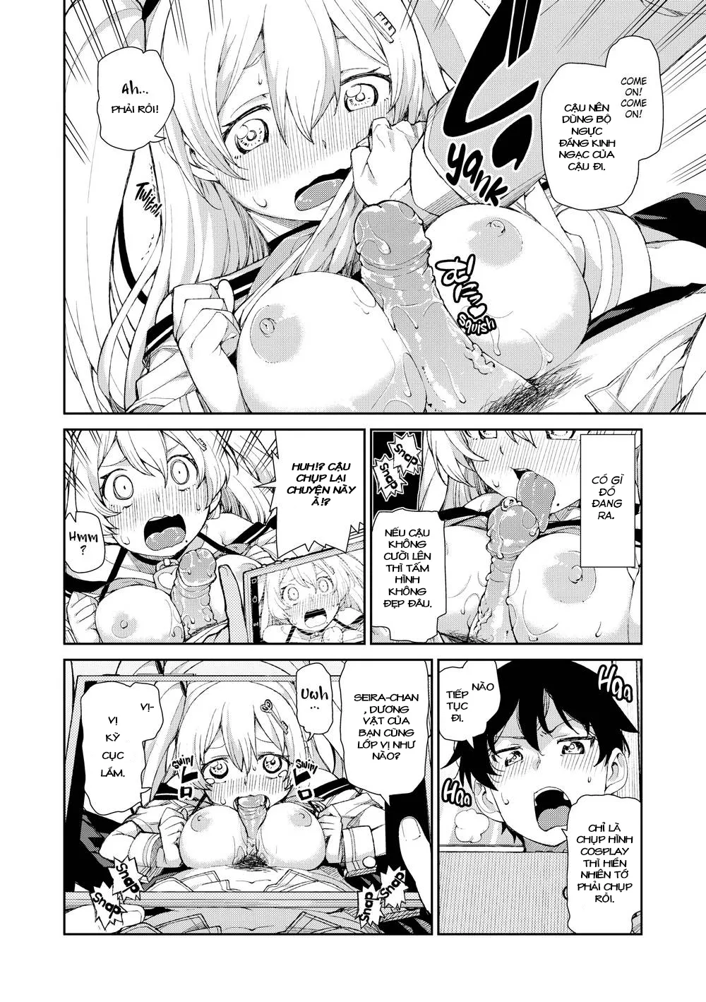 HentaiVN.net - Ảnh 10 - You'll be crazy about me! [Anh sẽ phát điên lên vì em!] - Chap 4 : Show me your tranformation