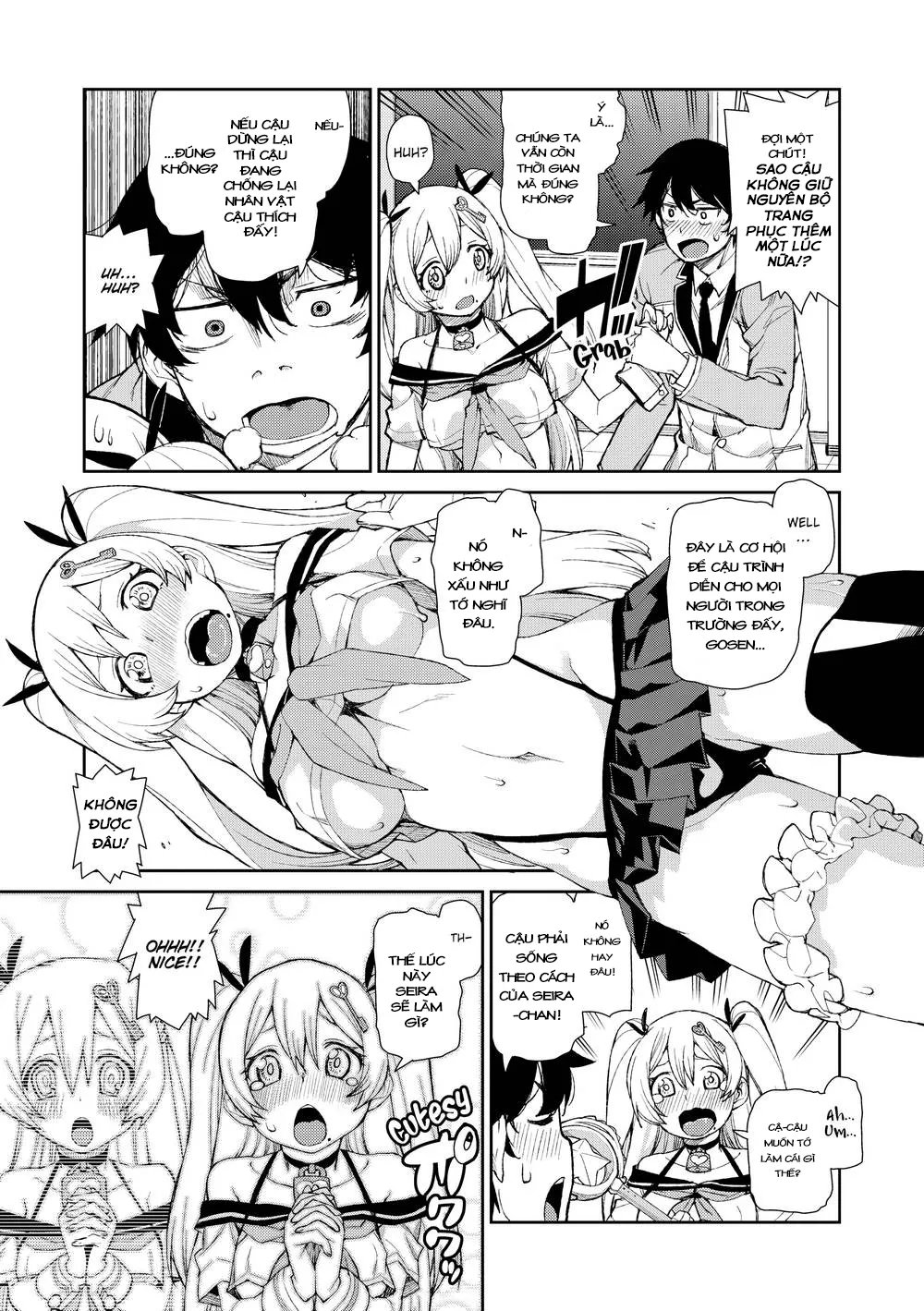 HentaiVN.net - Ảnh 7 - You'll be crazy about me! [Anh sẽ phát điên lên vì em!] - Chap 4 : Show me your tranformation