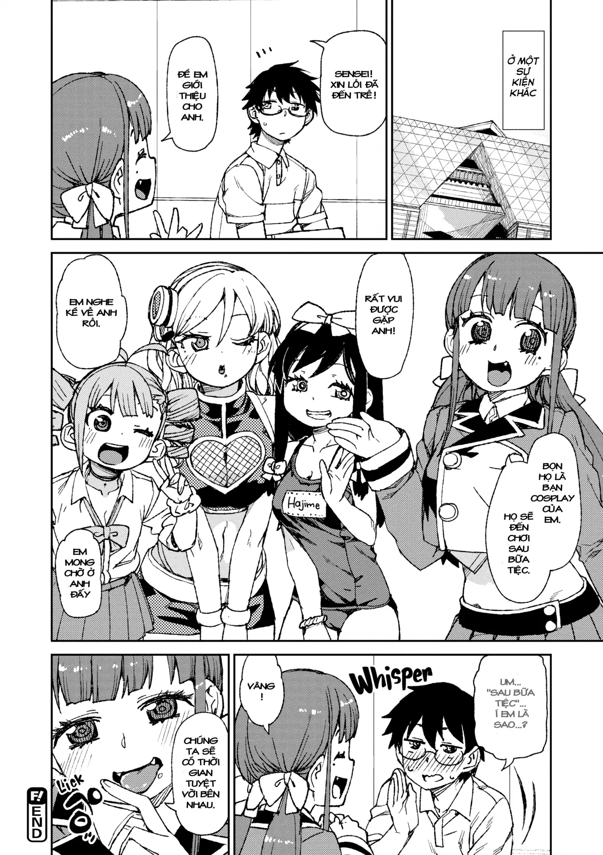 HentaiVN.net - Ảnh 24 - You'll be crazy about me! [Anh sẽ phát điên lên vì em!] - Chap 5 : The stunning cosplayer both girls creampie Negotiation