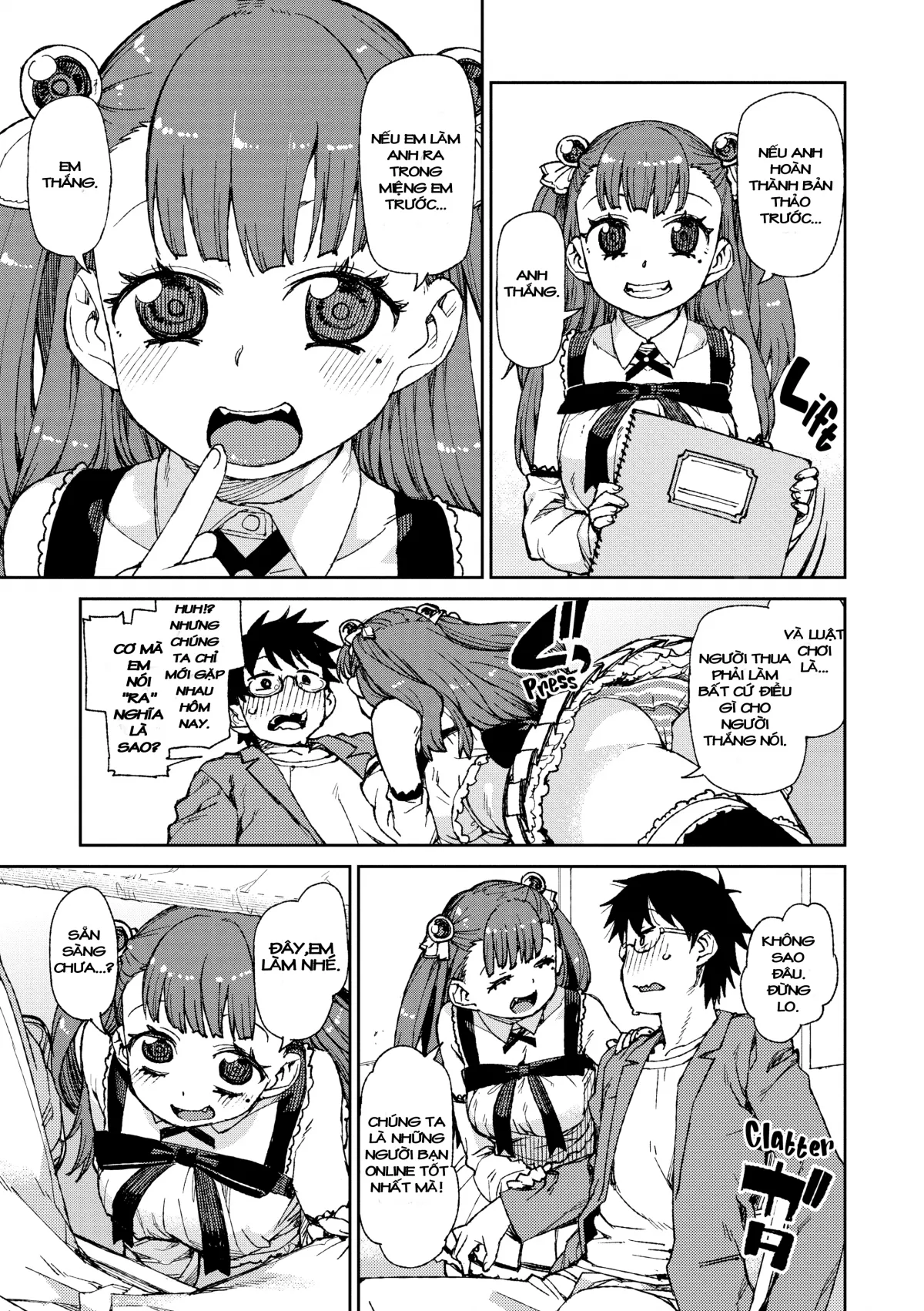 HentaiVN.net - Ảnh 3 - You'll be crazy about me! [Anh sẽ phát điên lên vì em!] - Chap 5 : The stunning cosplayer both girls creampie Negotiation