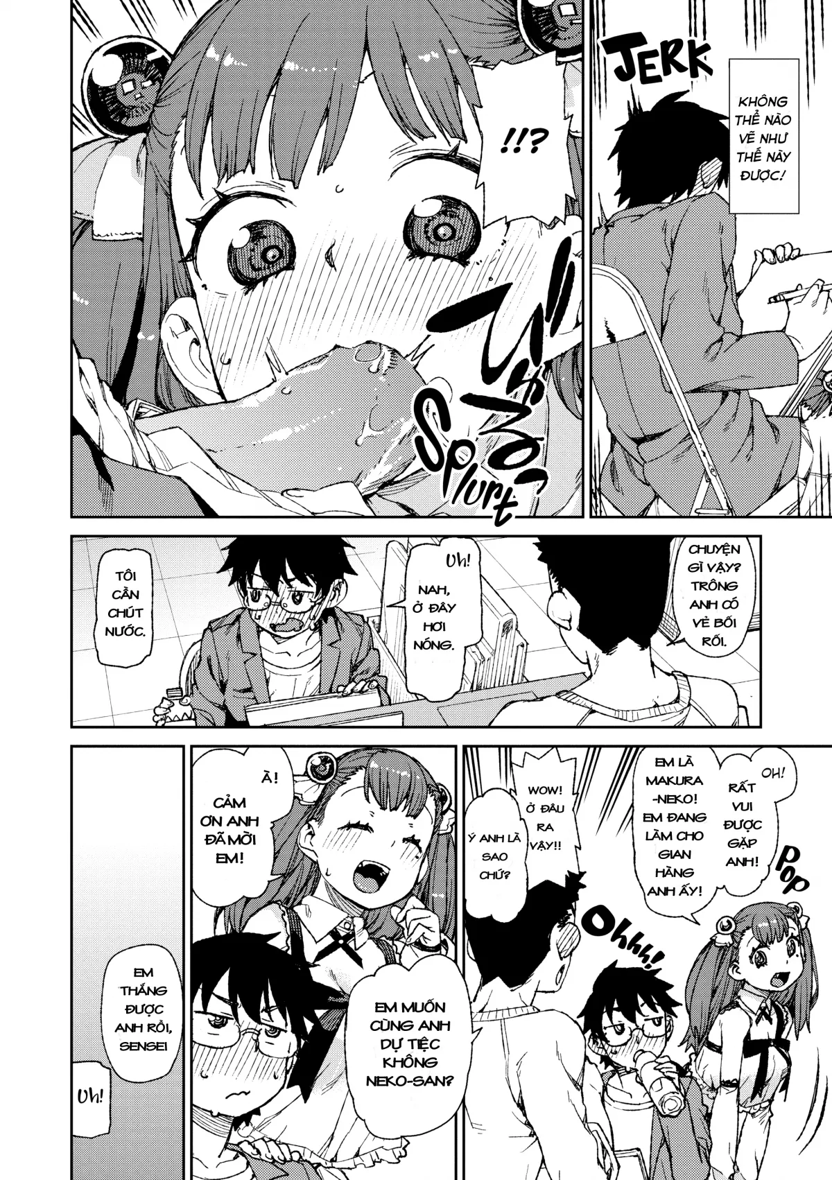 HentaiVN.net - Ảnh 6 - You'll be crazy about me! [Anh sẽ phát điên lên vì em!] - Chap 5 : The stunning cosplayer both girls creampie Negotiation