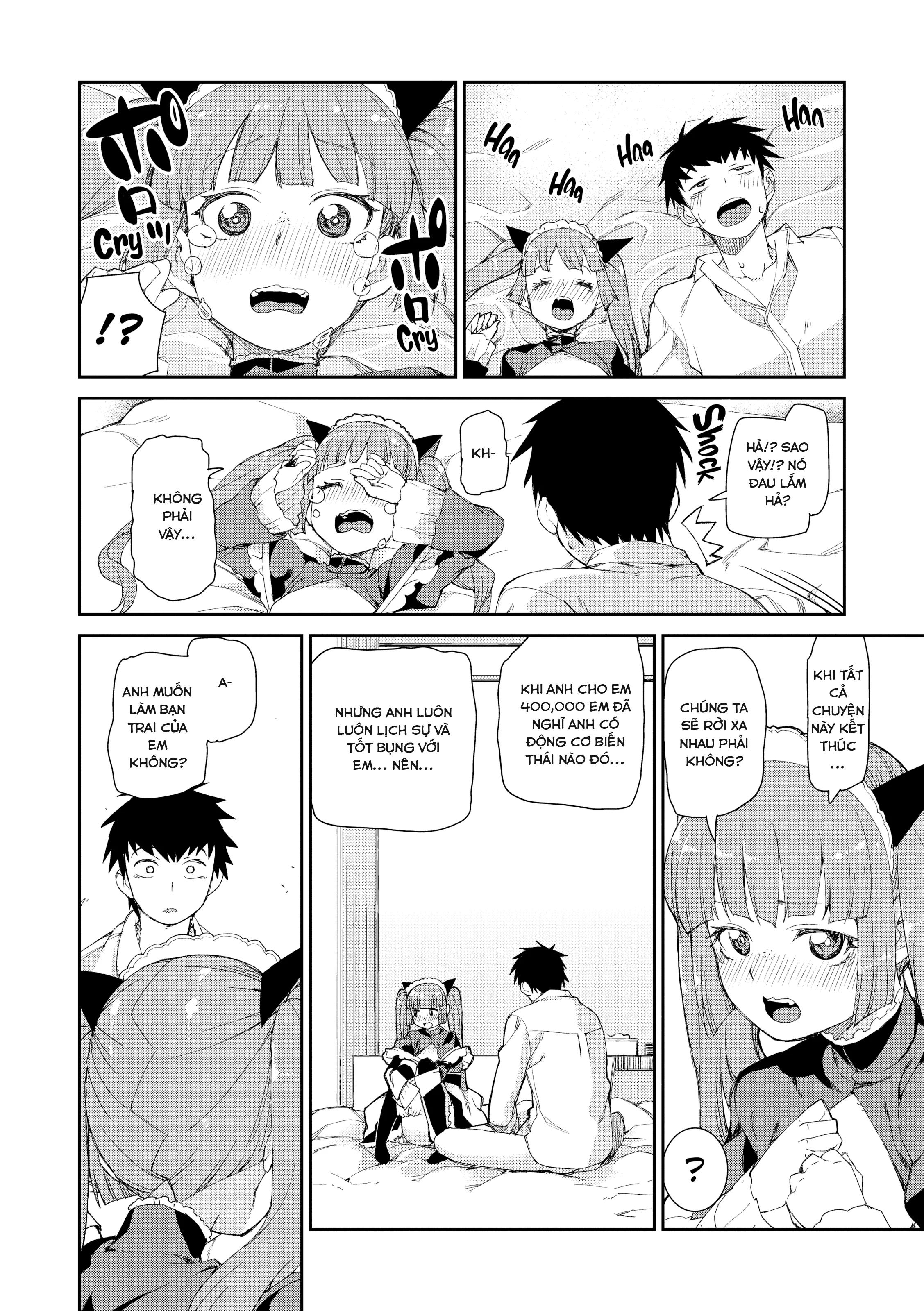HentaiVN.net - Ảnh 23 - You'll be crazy about me! [Anh sẽ phát điên lên vì em!] - Chap 6 (suýt siêu phẩm) : Achieving Your Dreams