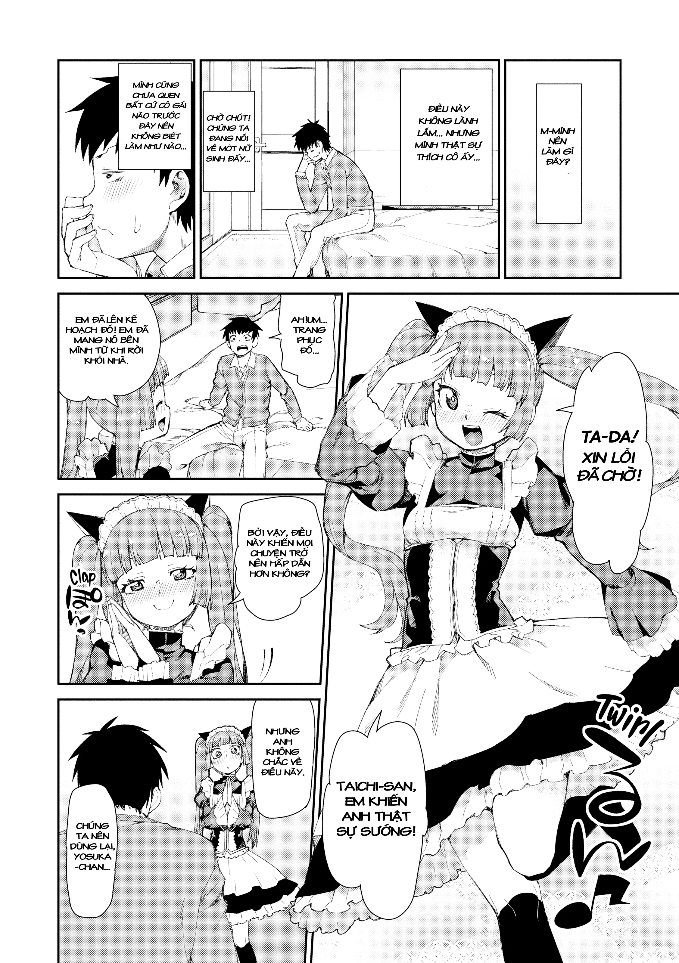 HentaiVN.net - Ảnh 8 - You'll be crazy about me! [Anh sẽ phát điên lên vì em!] - Chap 6 (suýt siêu phẩm) : Achieving Your Dreams