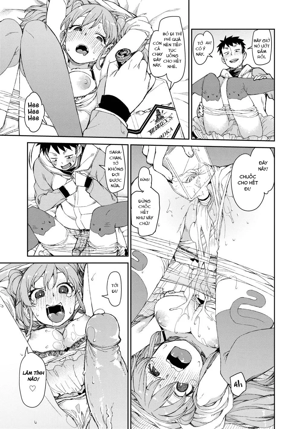 HentaiVN.net - Ảnh 13 - You'll be crazy about me! [Anh sẽ phát điên lên vì em!] - Chap 8 : Tipsy dead Drunk self-Intoxication (END)