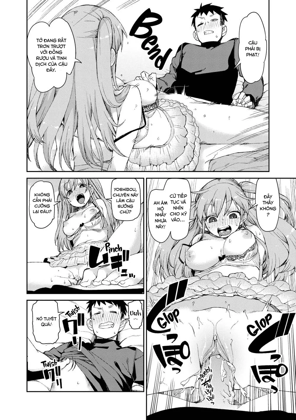 HentaiVN.net - Ảnh 18 - You'll be crazy about me! [Anh sẽ phát điên lên vì em!] - Chap 8 : Tipsy dead Drunk self-Intoxication (END)