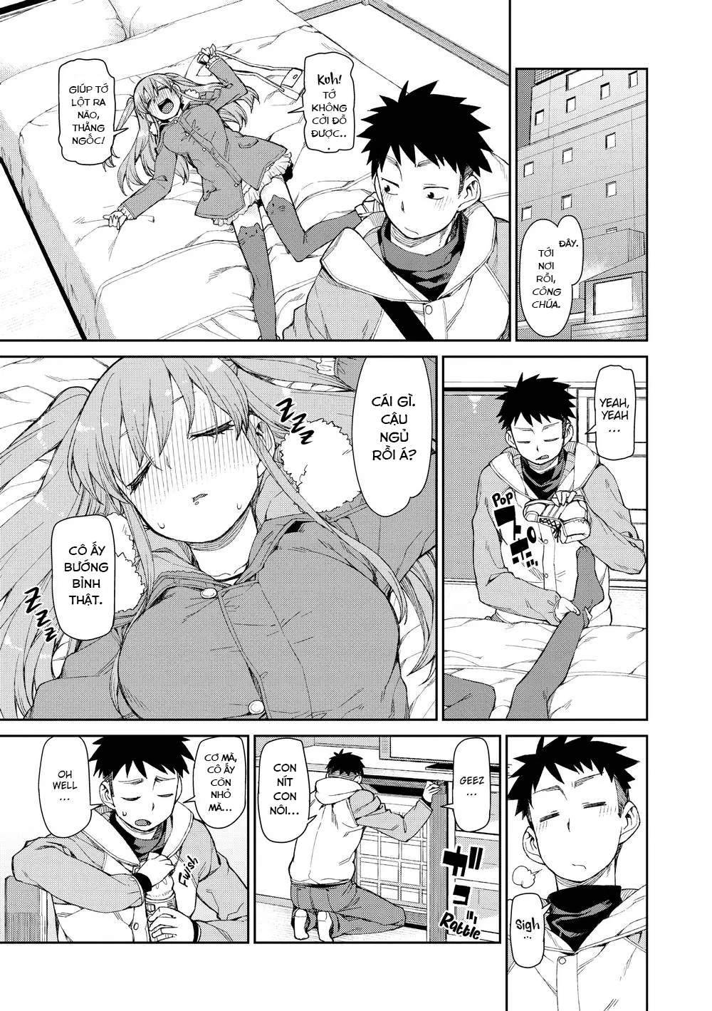 HentaiVN.net - Ảnh 7 - You'll be crazy about me! [Anh sẽ phát điên lên vì em!] - Chap 8 : Tipsy dead Drunk self-Intoxication (END)