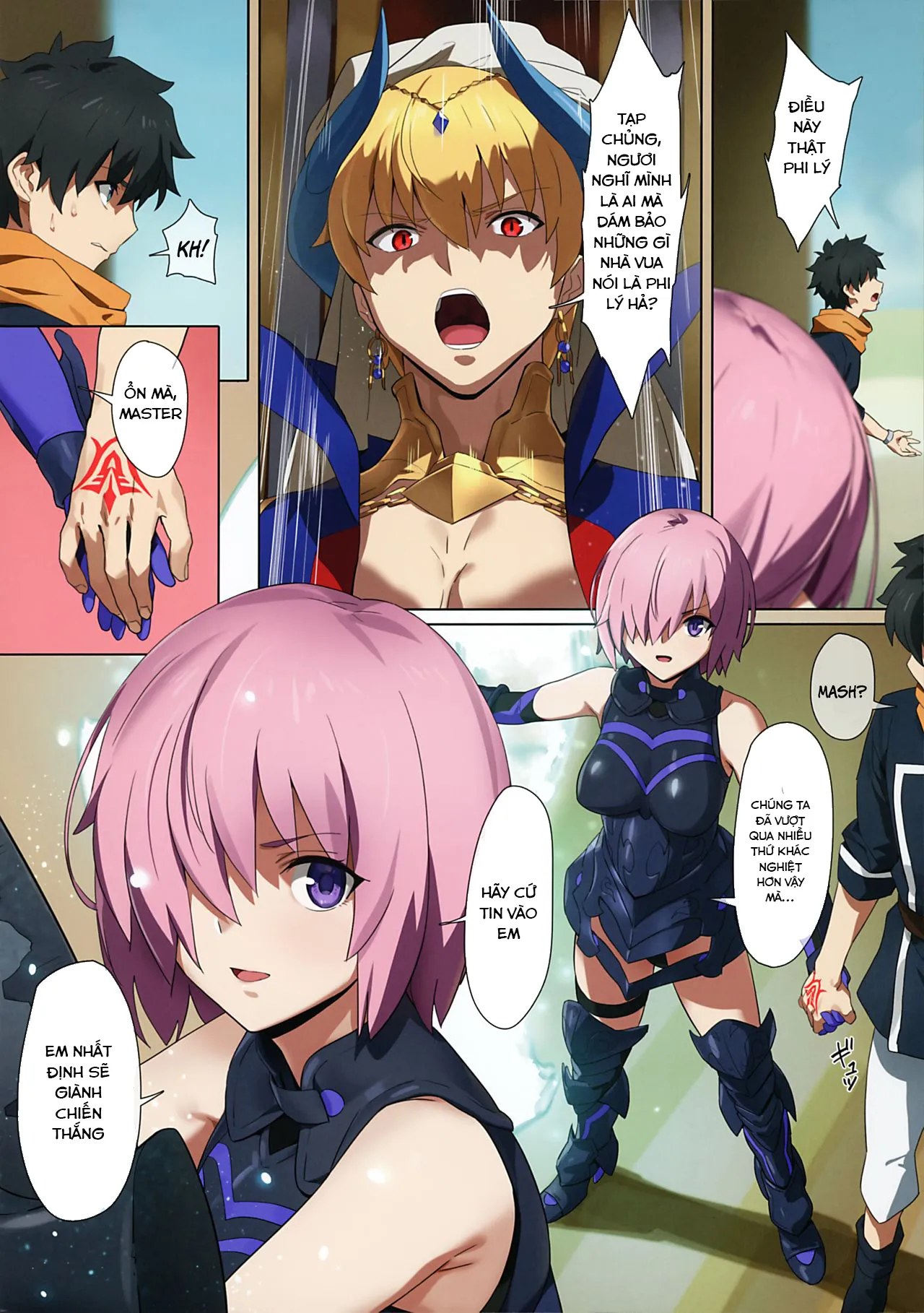 HentaiVN.net - Ảnh 4 - Zettai Mash Sensen Absolute Mash Battlefront (Fate Grand Order) - Oneshot