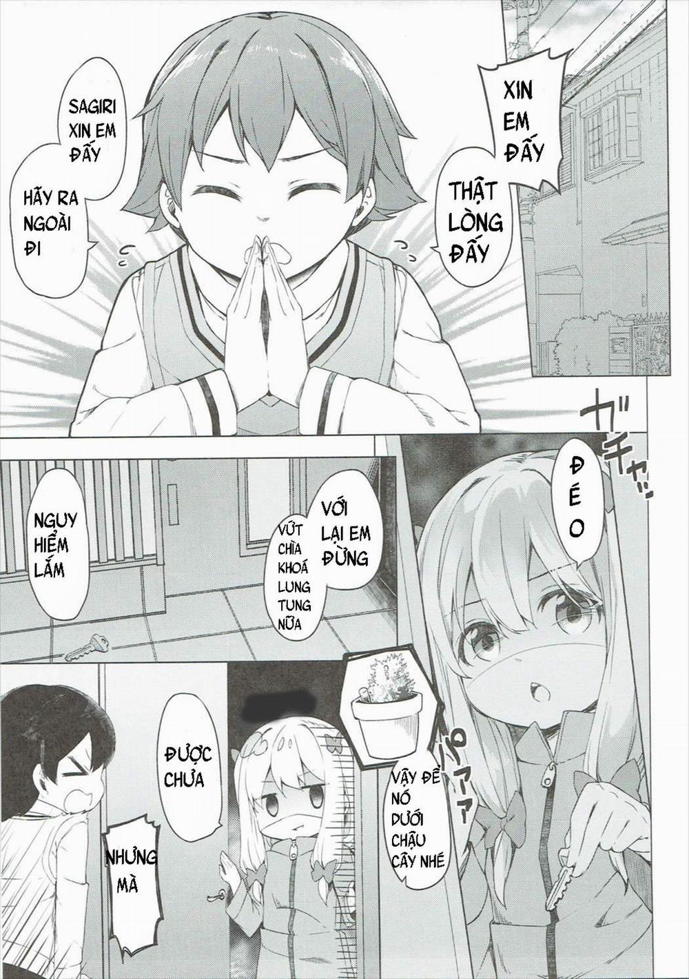HentaiVN.net - Ảnh 8 - Sự sa ngã của Sagiri (Eromanga Sensei) [Yatta ne Sagiri-chan Shiryou ga Fueru ne! (Eromanga Sensei)] - Oneshot