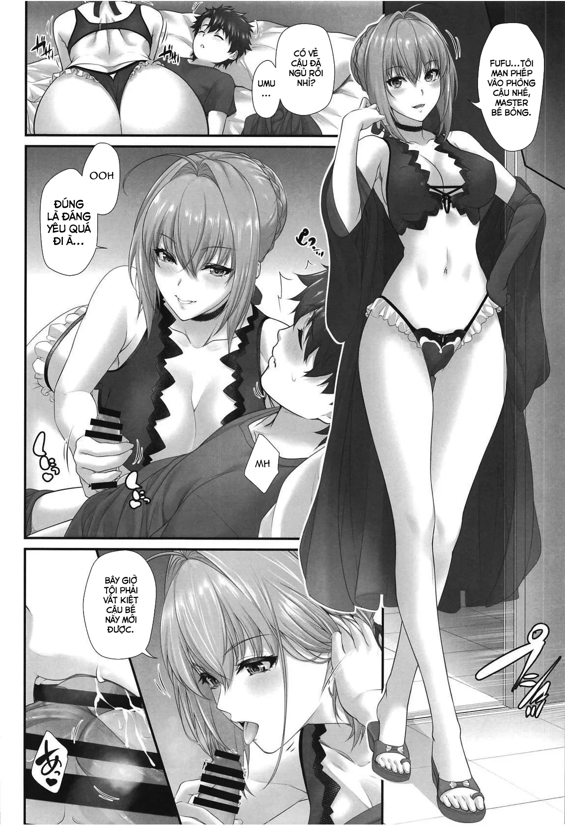 HentaiVN.net - Ảnh 7 - Ritsuka-kun no Sainan? Nerawareta Kohitsuji!! (Fate/Grand Order) - Chap 2
