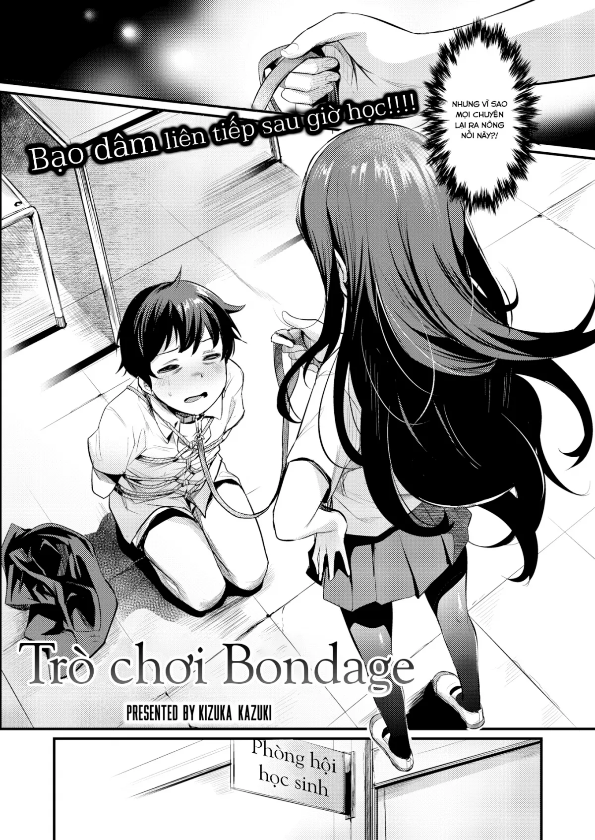 HentaiVN.net - Ảnh 3 - Hội trưởng xinh đẹp mê Bondage! [Bondage Play] - Oneshot