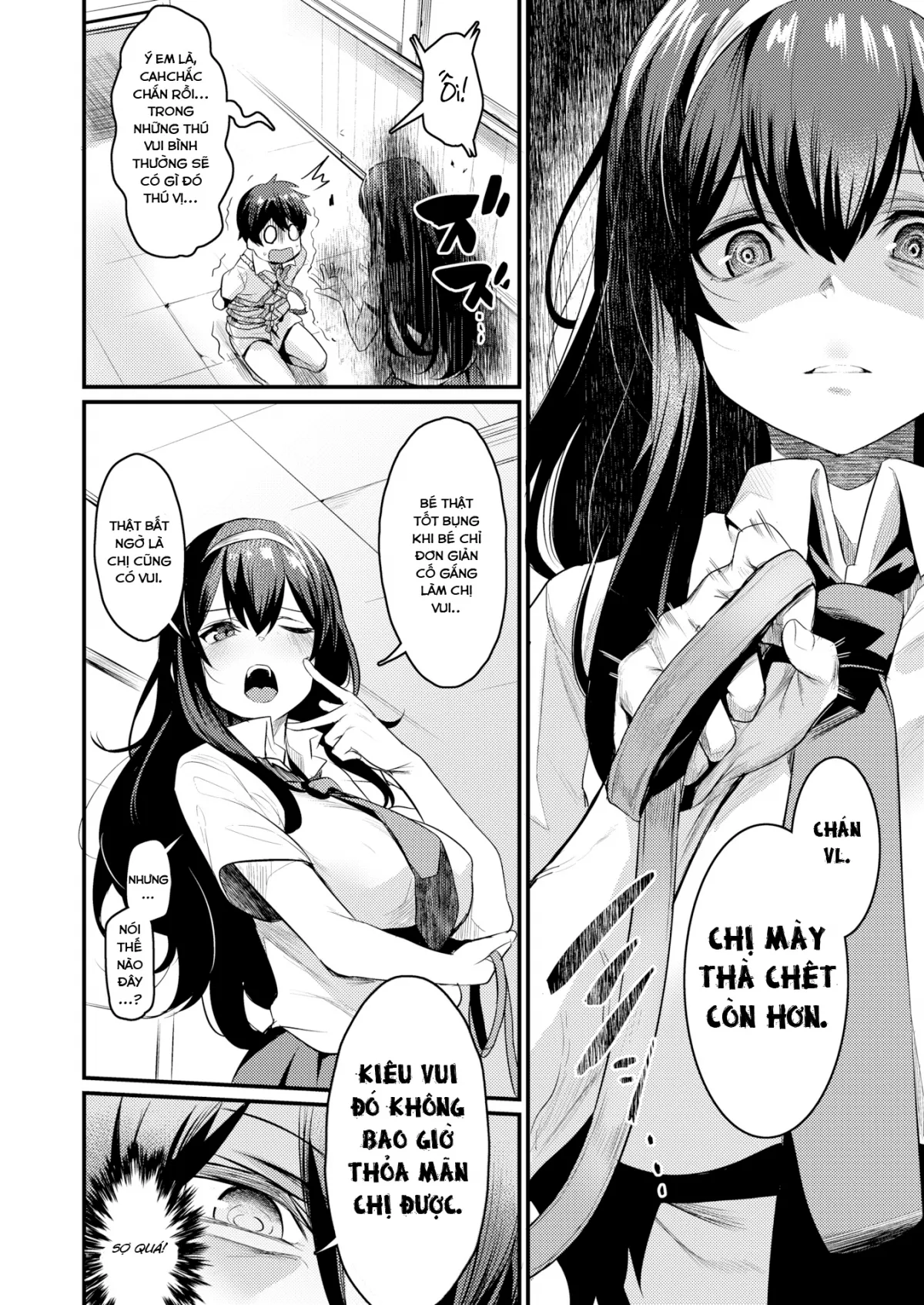 HentaiVN.net - Ảnh 5 - Hội trưởng xinh đẹp mê Bondage! [Bondage Play] - Oneshot
