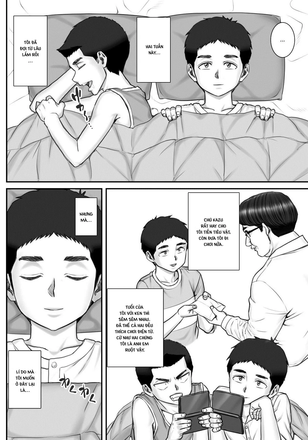 HentaiVN.net - Ảnh 10 - Mùa của dục vọng [A summer vacation in which I have nonstop sex with my aunt; Shinseki no Oba-chan to Sex Shimakuru Natsuyasumi] - Phần 1