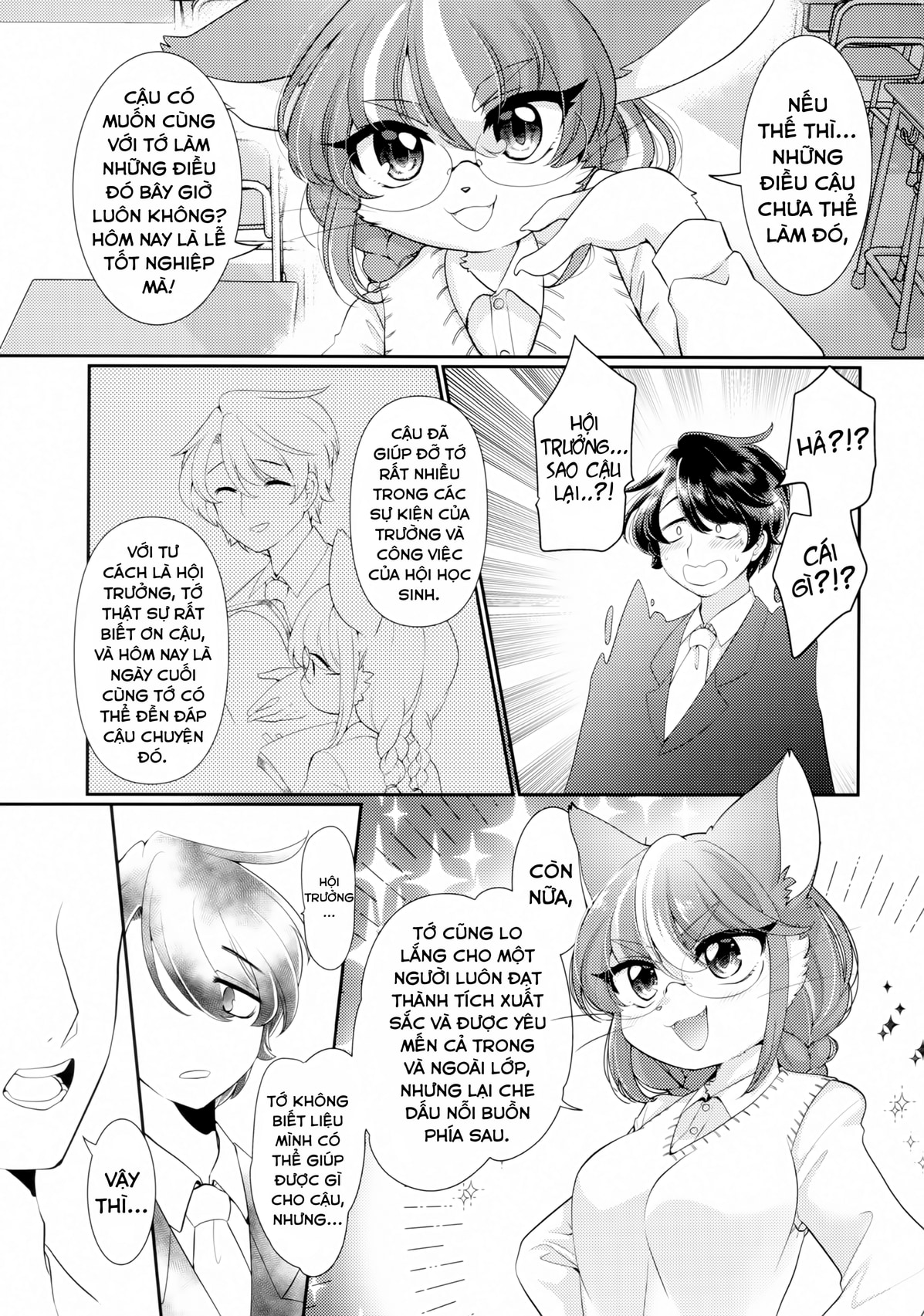 HentaiVN.net - Ảnh 4 - Onegai! Iinchou! - Oneshot