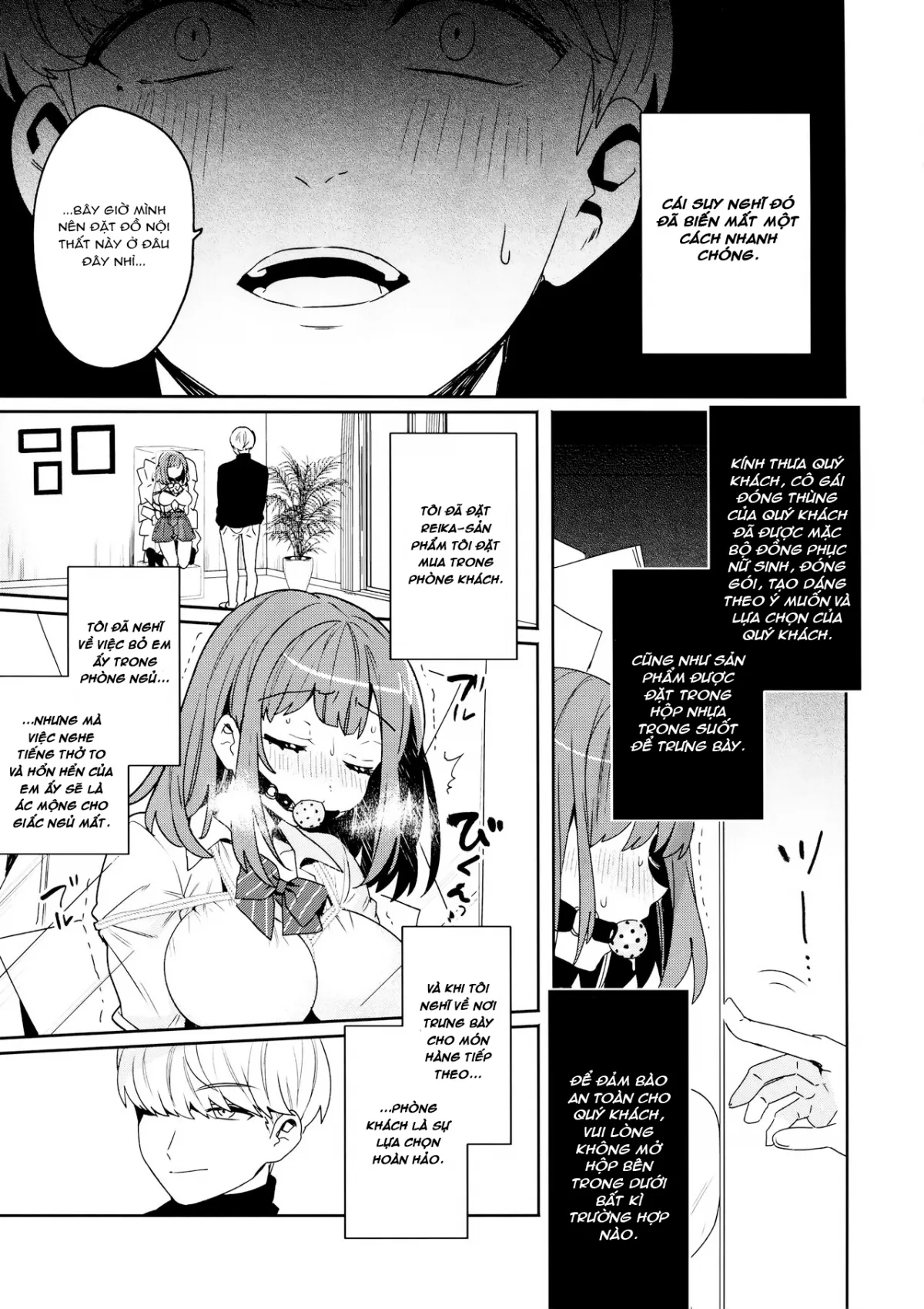 HentaiVN.net - Ảnh 11 - Những cô gái đóng thùng [Konpou Shoujo; Packaged Girls] - Chap 1
