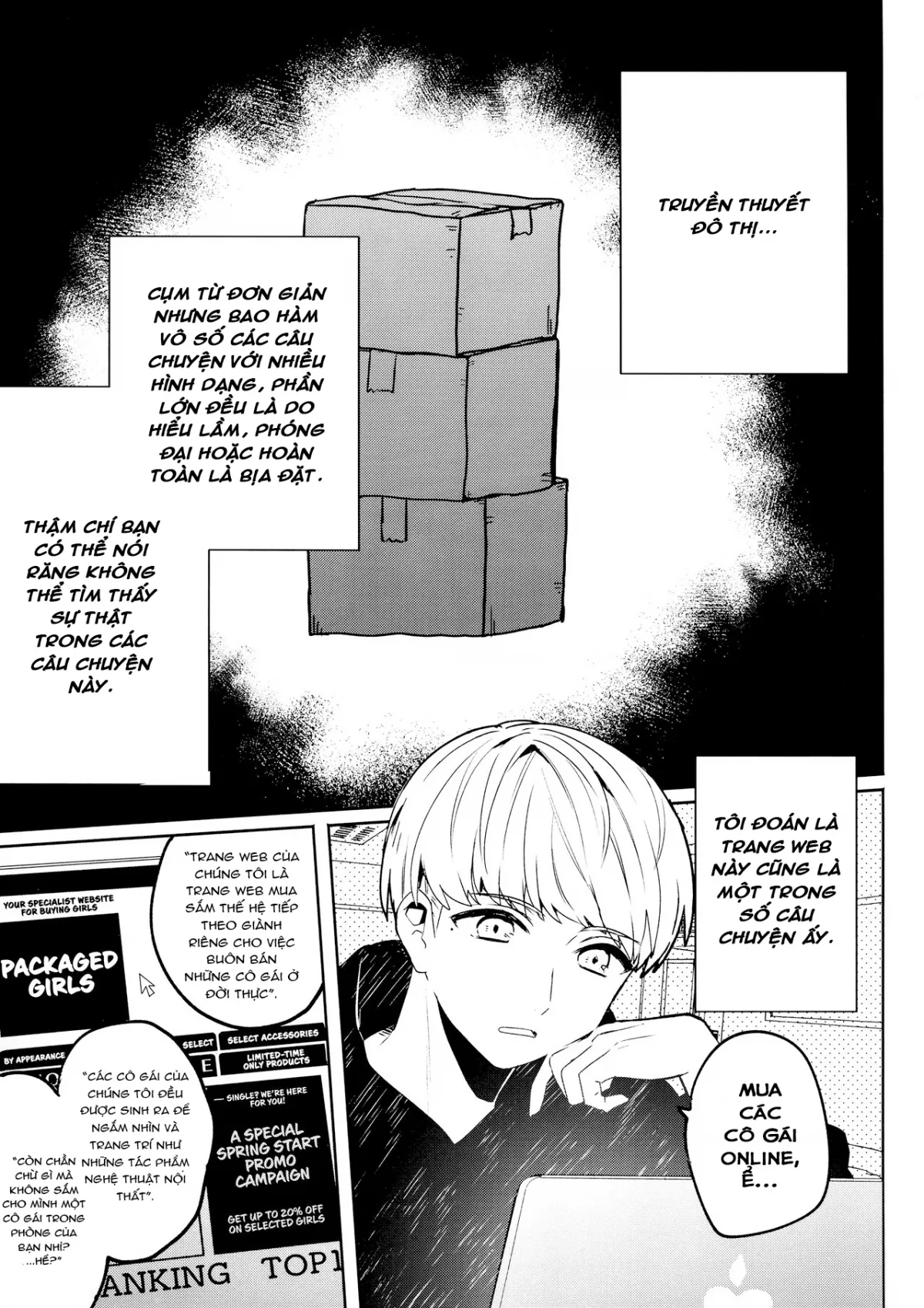 HentaiVN.net - Ảnh 5 - Những cô gái đóng thùng [Konpou Shoujo; Packaged Girls] - Chap 1