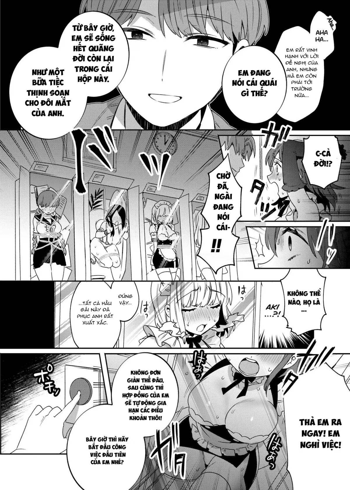 HentaiVN.net - Ảnh 15 - Những cô gái đóng thùng [Konpou Shoujo; Packaged Girls] - Chap 3
