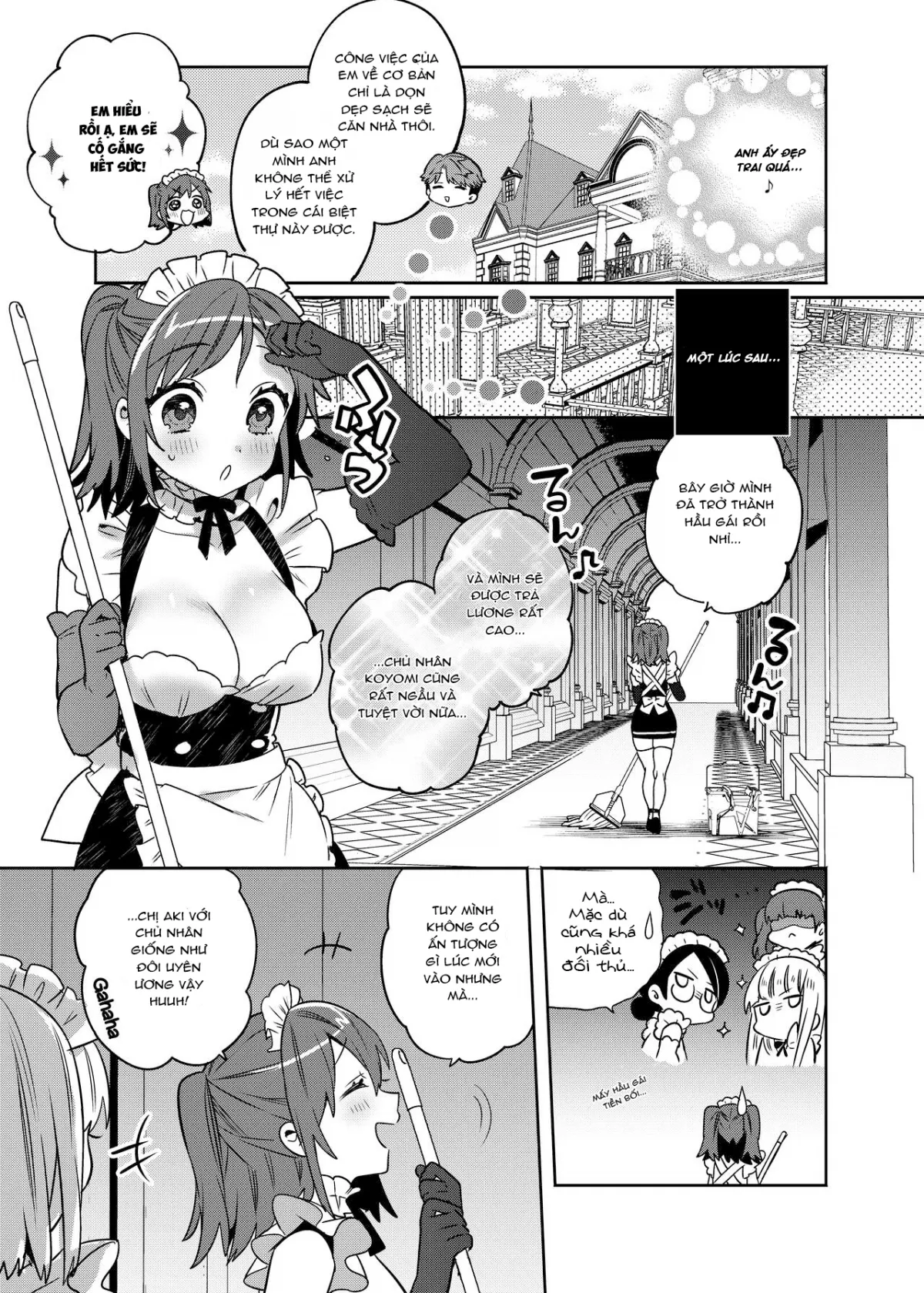 HentaiVN.net - Ảnh 8 - Những cô gái đóng thùng [Konpou Shoujo; Packaged Girls] - Chap 3