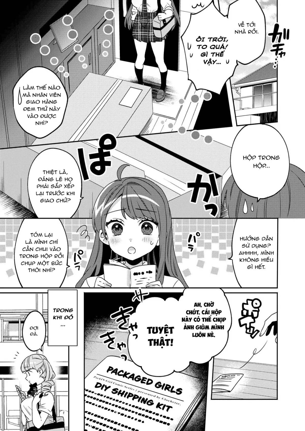 HentaiVN.net - Ảnh 8 - Những cô gái đóng thùng [Konpou Shoujo; Packaged Girls] - Chap 4