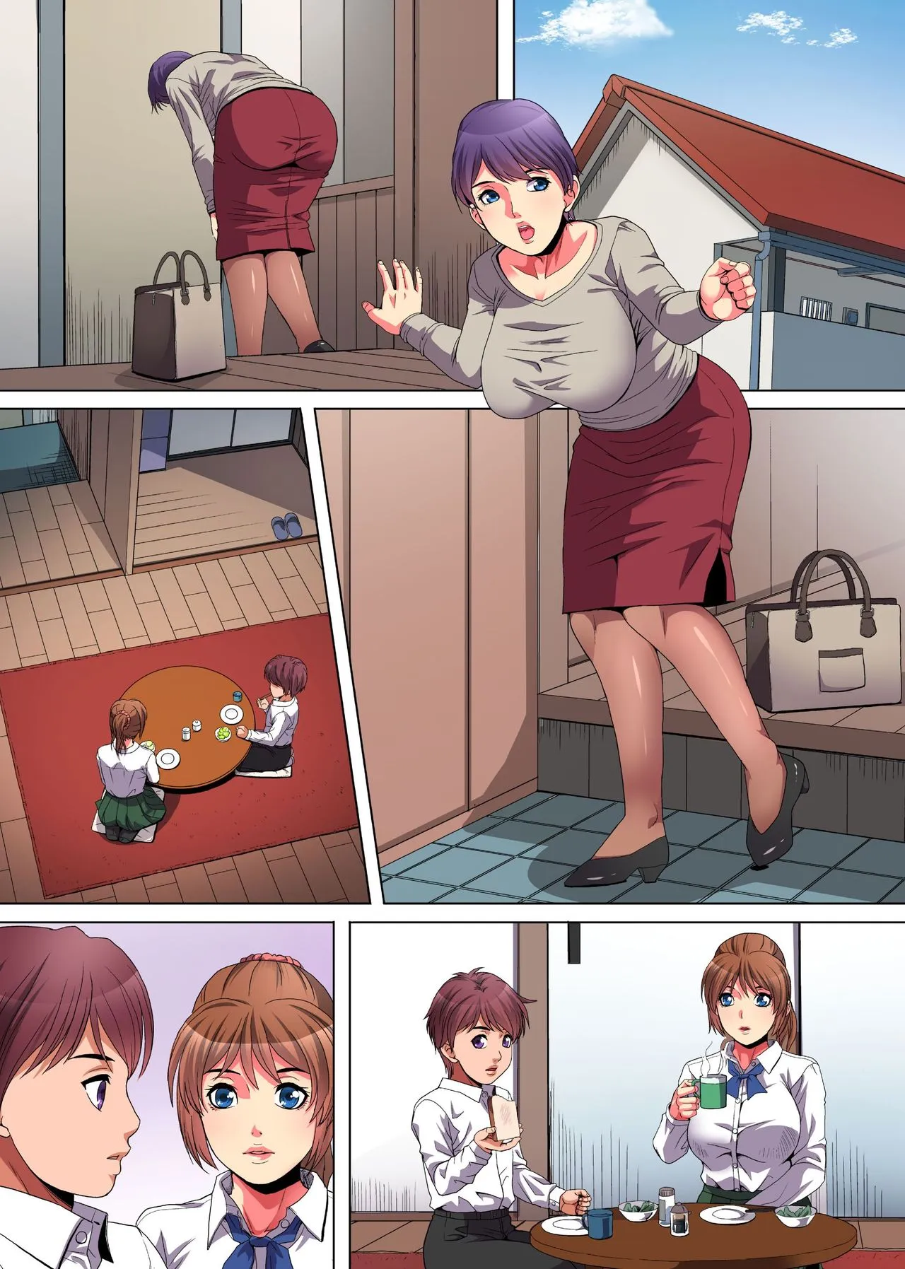 HentaiVN.net - Ảnh 3 - Mama ni wa Ienai Himitsu no Arbeit [~Kotowarezu ni Kairaku Ochi Shita Kyoudai~] - Chap 1