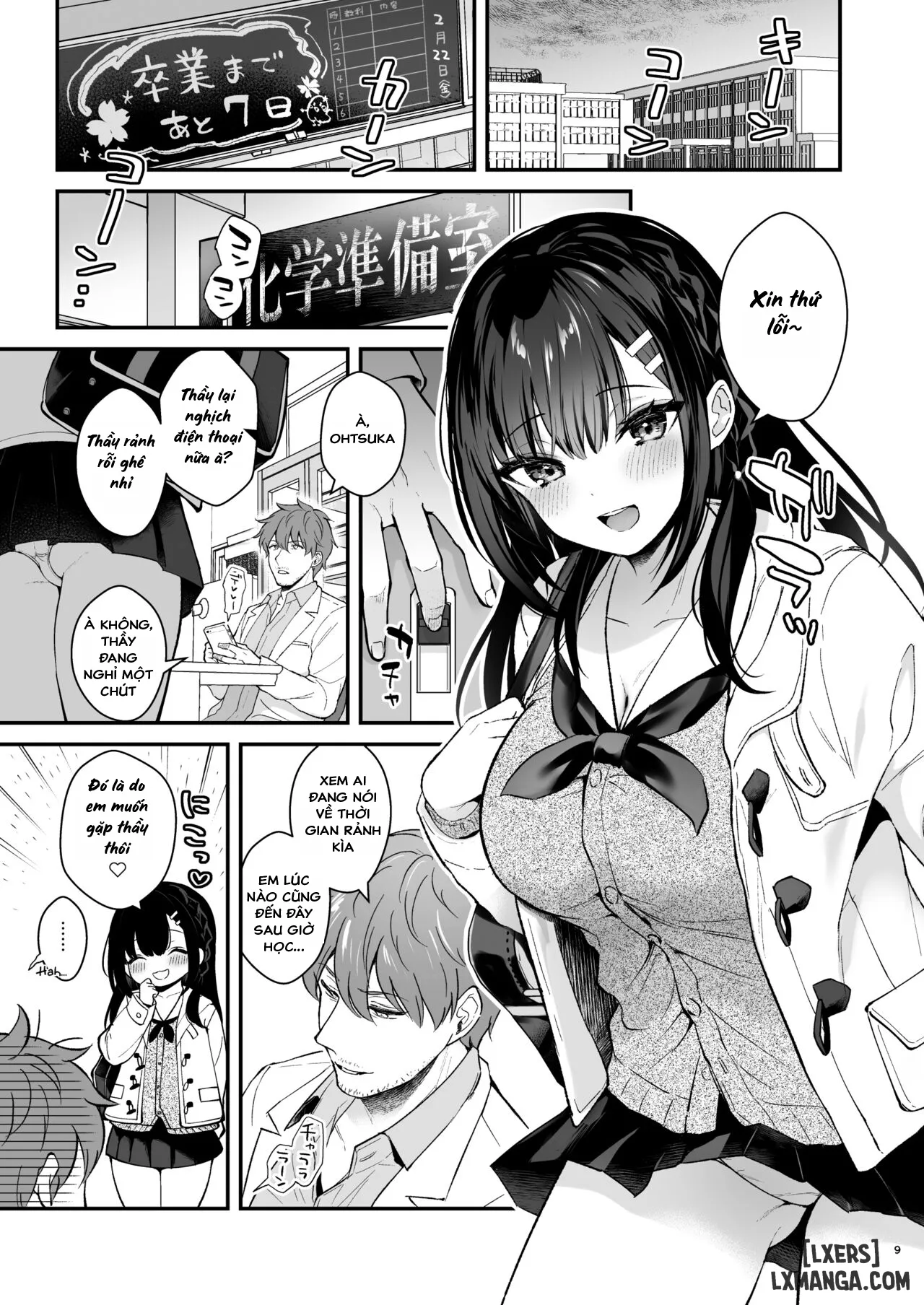 HentaiVN.net - Ảnh 11 - Sensei x Học sinh - Chương 1 - Cơn mưa tháng 3