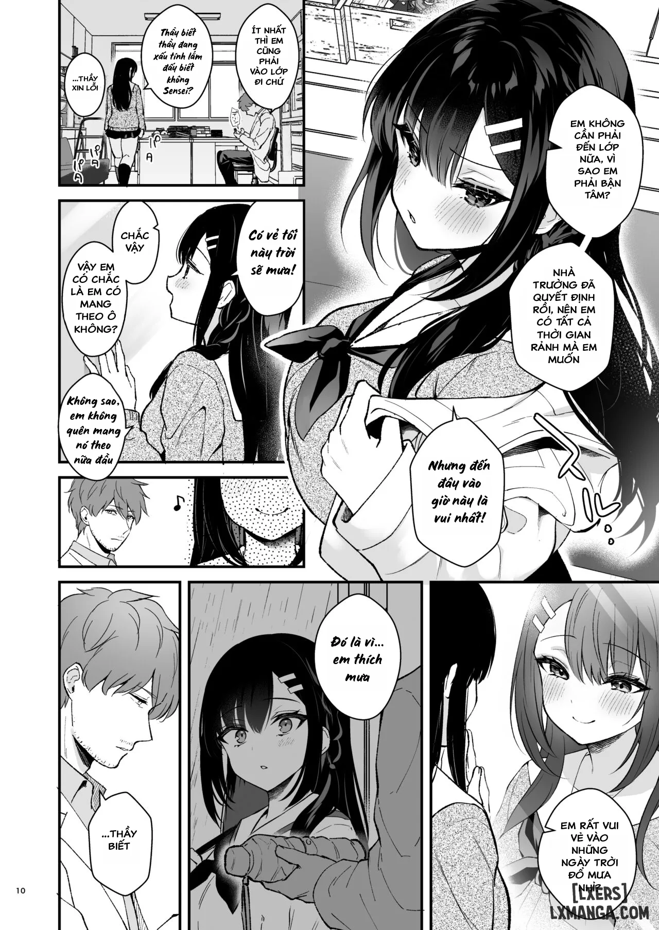 HentaiVN.net - Ảnh 12 - Sensei x Học sinh - Chương 1 - Cơn mưa tháng 3