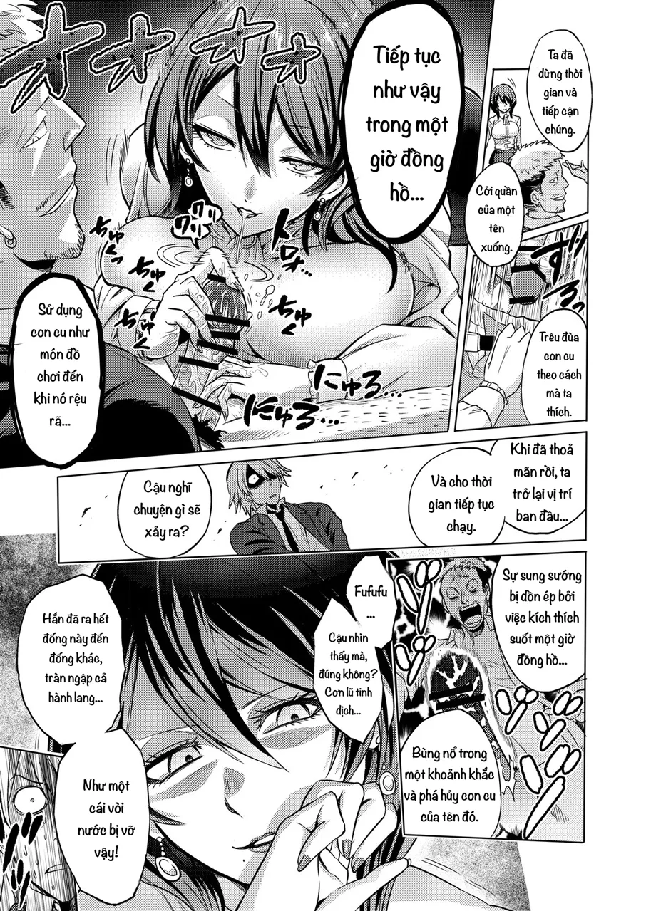 HentaiVN.net - Ảnh 11 - Phù Thủy Thời Gian - Ngưng Đọng Khoảnh Khắc! [Jikan no Majo ~Eroi Onee-san ni Jikan Teishi Sarete Iroiro Sarechau Ohanashi~] - Chap 1