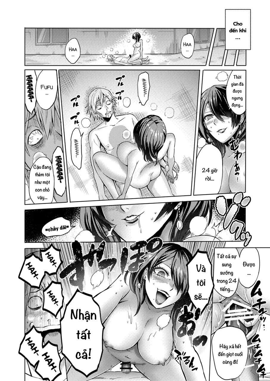 HentaiVN.net - Ảnh 20 - Phù Thủy Thời Gian - Ngưng Đọng Khoảnh Khắc! [Jikan no Majo ~Eroi Onee-san ni Jikan Teishi Sarete Iroiro Sarechau Ohanashi~] - Chap 1