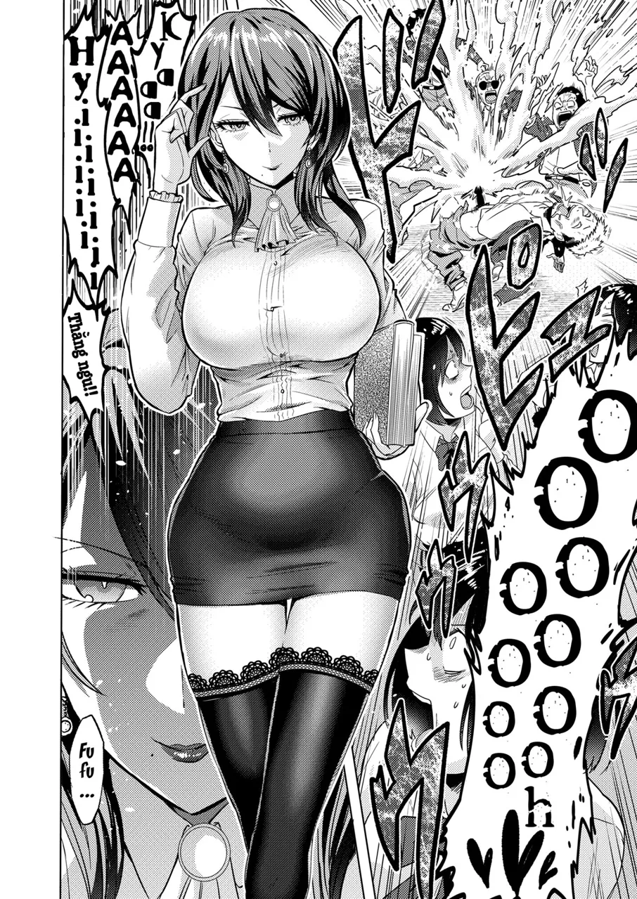 HentaiVN.net - Ảnh 4 - Phù Thủy Thời Gian - Ngưng Đọng Khoảnh Khắc! [Jikan no Majo ~Eroi Onee-san ni Jikan Teishi Sarete Iroiro Sarechau Ohanashi~] - Chap 1