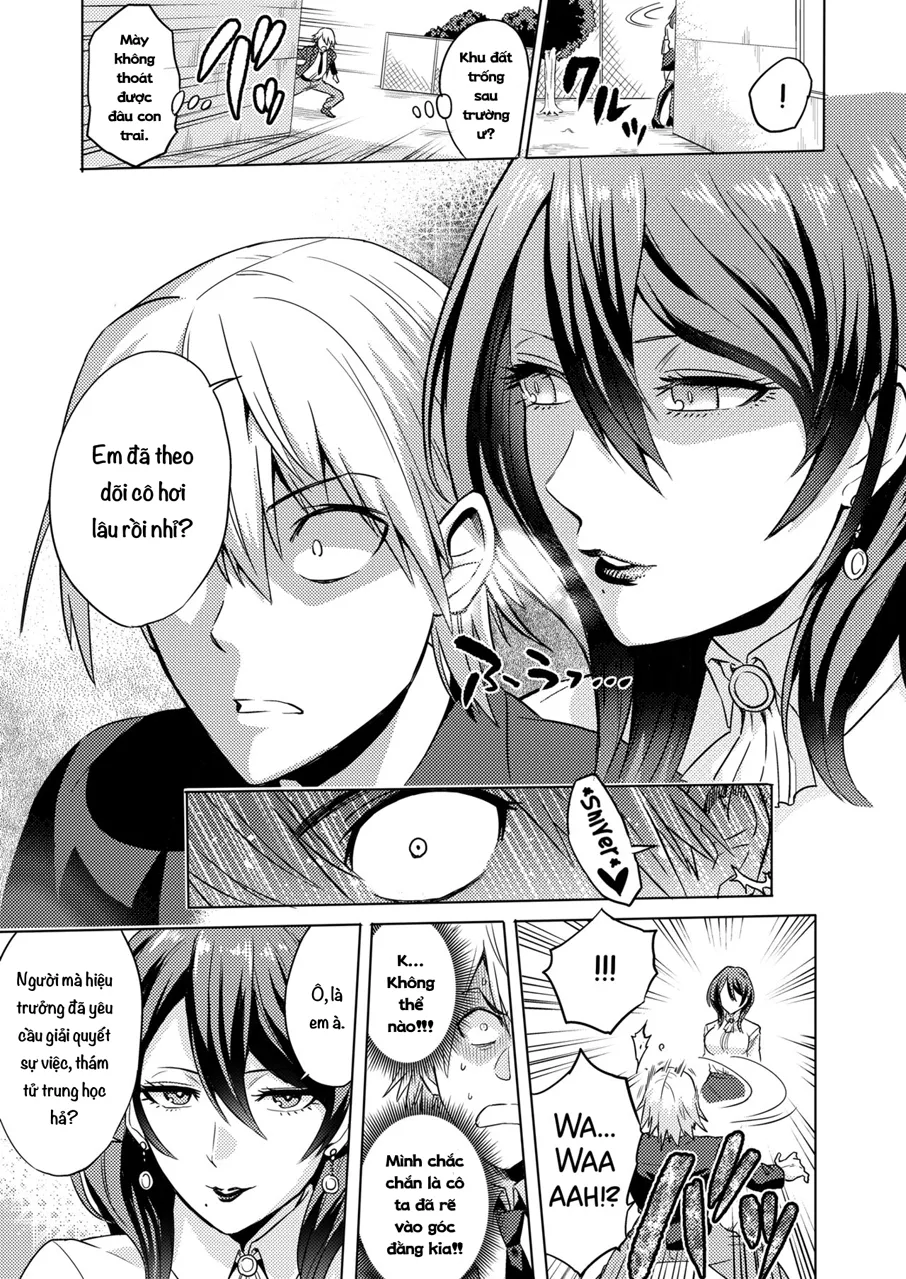 HentaiVN.net - Ảnh 7 - Phù Thủy Thời Gian - Ngưng Đọng Khoảnh Khắc! [Jikan no Majo ~Eroi Onee-san ni Jikan Teishi Sarete Iroiro Sarechau Ohanashi~] - Chap 1