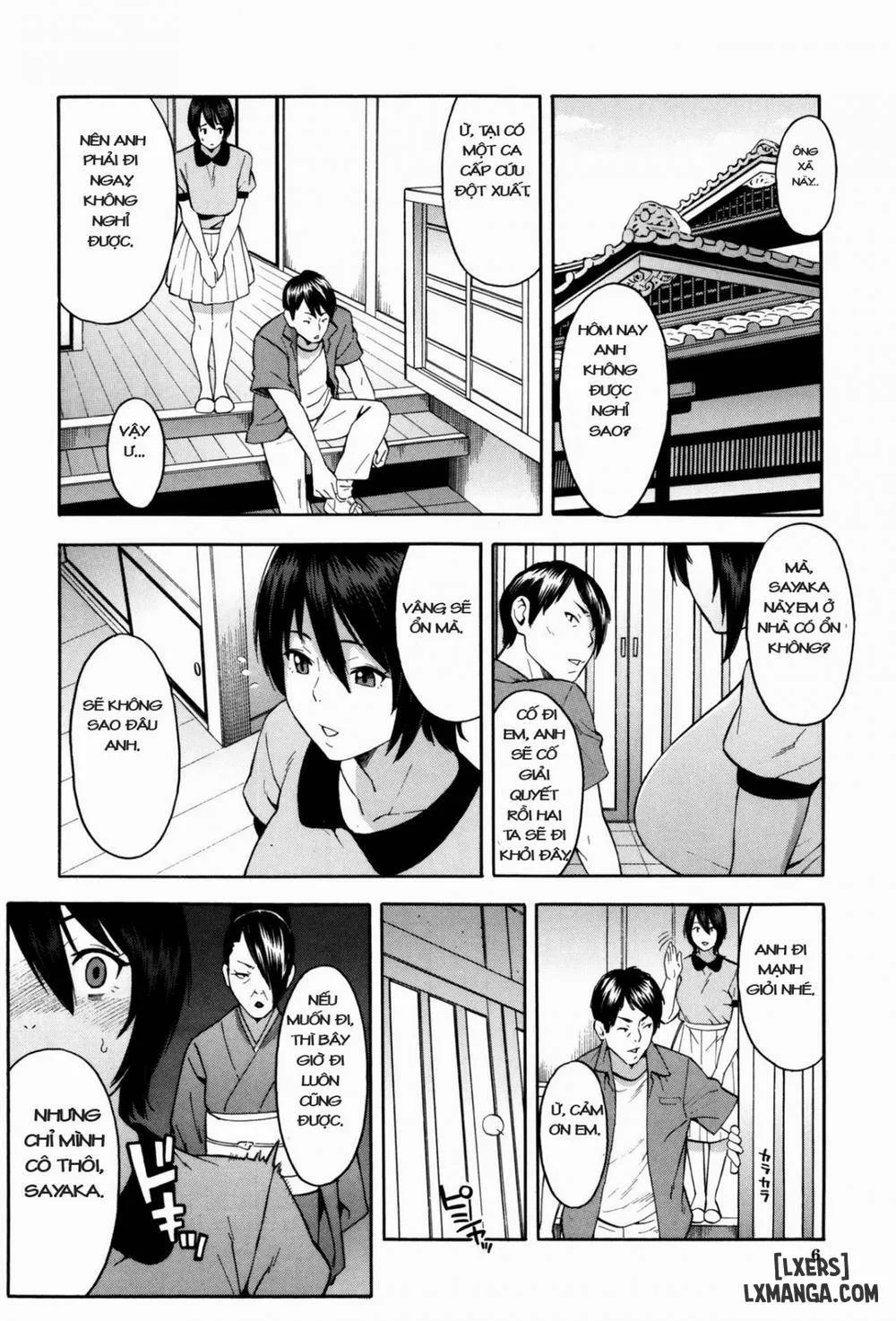 HentaiVN.net - Ảnh 7 - Aniyome to Gitei ~Kindan no Kankei~ Zenpen [兄嫁と義弟 ～禁断の関係～ 前編] - Chương 1