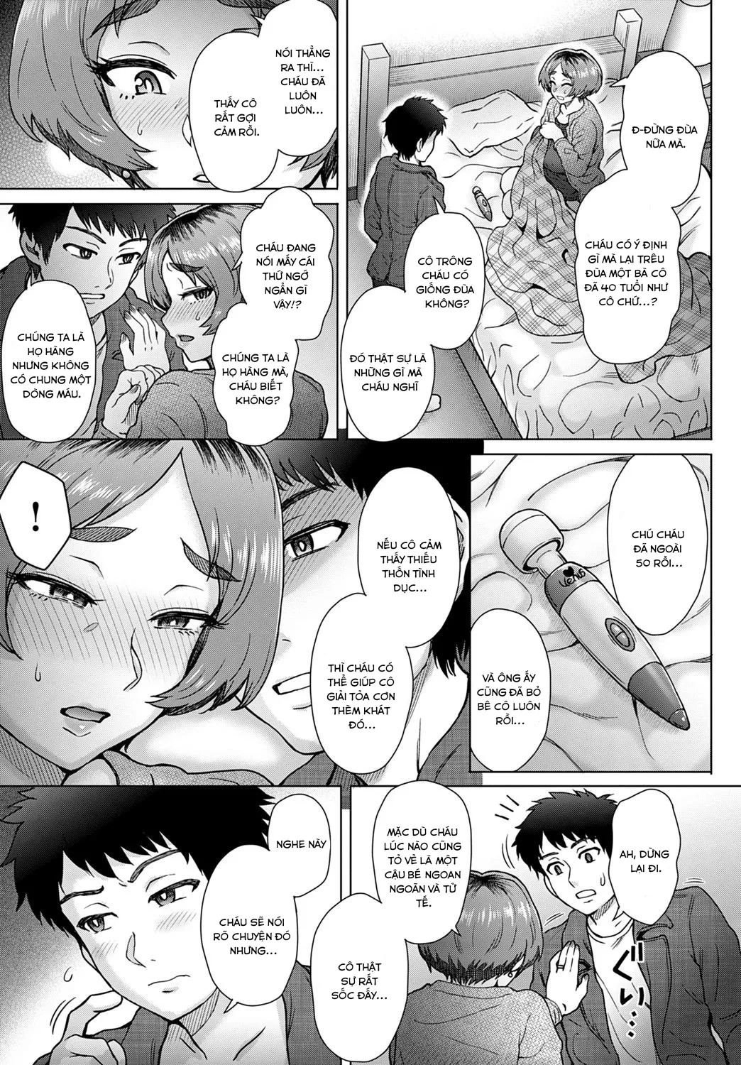 HentaiVN.net - Ảnh 8 - Người vợ của chú tôi [Oji no Tsuma - the wife of my uncle] - Oneshot