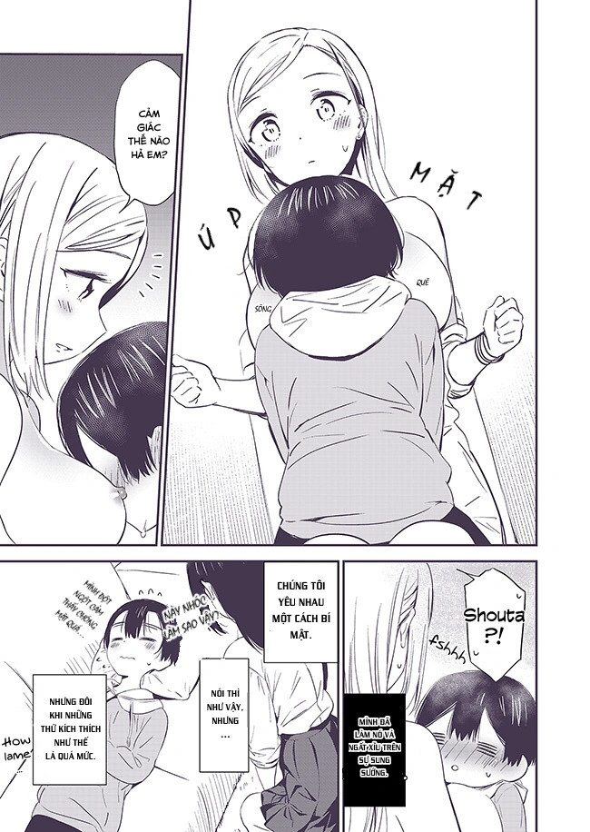 HentaiVN.net - Ảnh 17 - Câu Chuyện Tình Thanh Xuân Giữa Hai Chúng Tôi Là Bí Mật [Himitsu no Gal Shota] - Chap 1