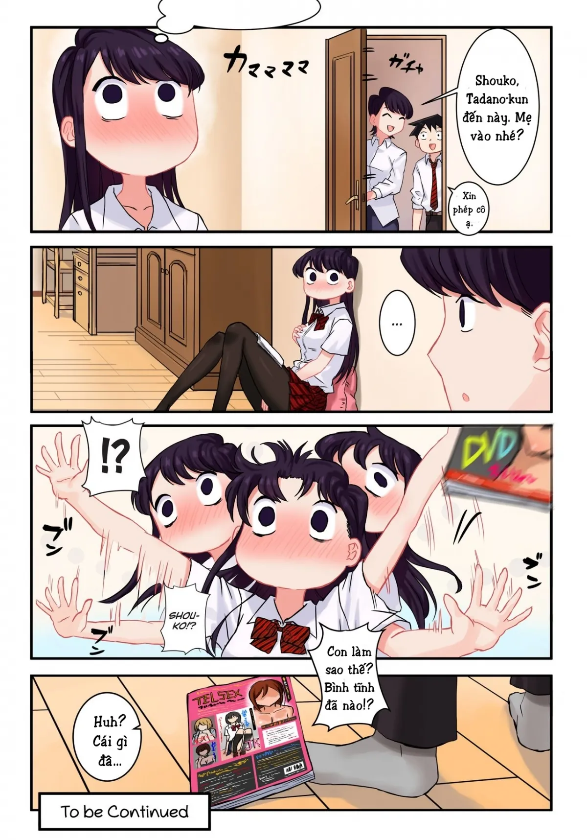 HentaiVN.net - Ảnh 22 - Komi-san wa, H Mousoushou desu [Komi-san has Strange Ideas about Sex] - Chap 1