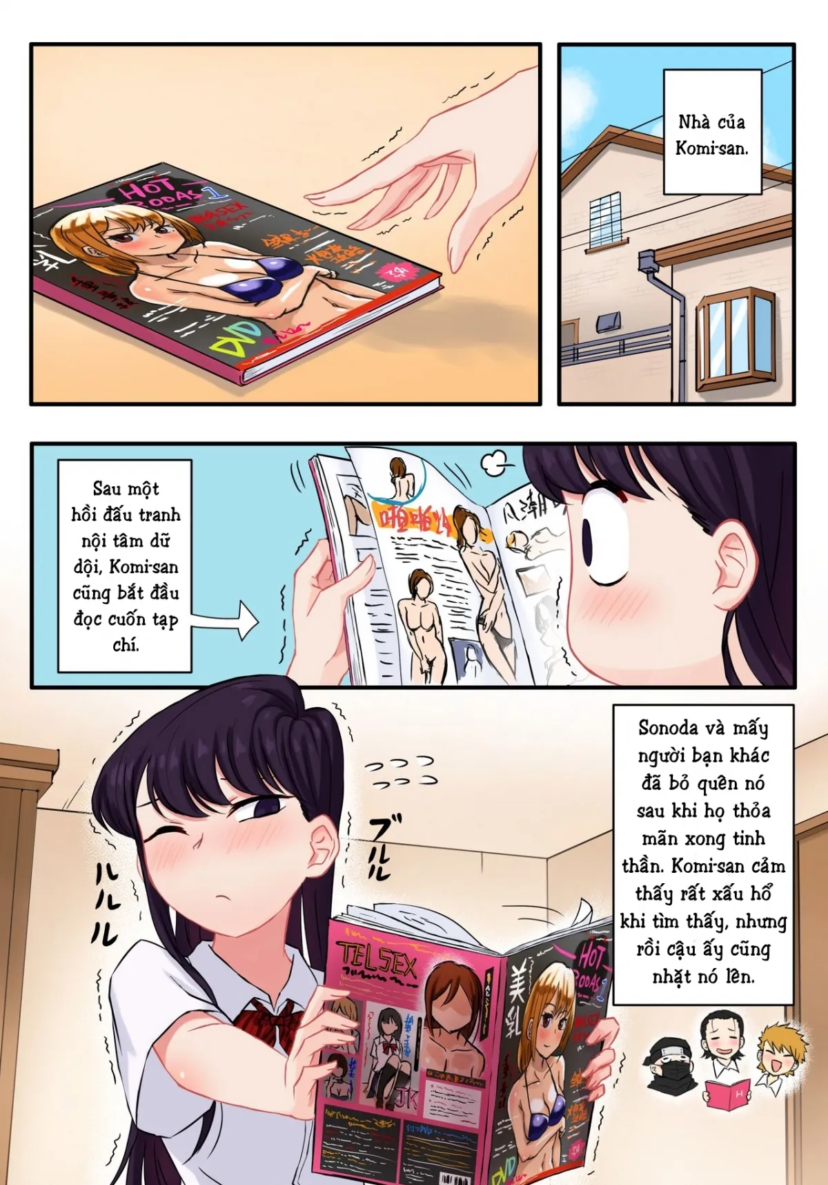 HentaiVN.net - Ảnh 4 - Komi-san wa, H Mousoushou desu [Komi-san has Strange Ideas about Sex] - Chap 1