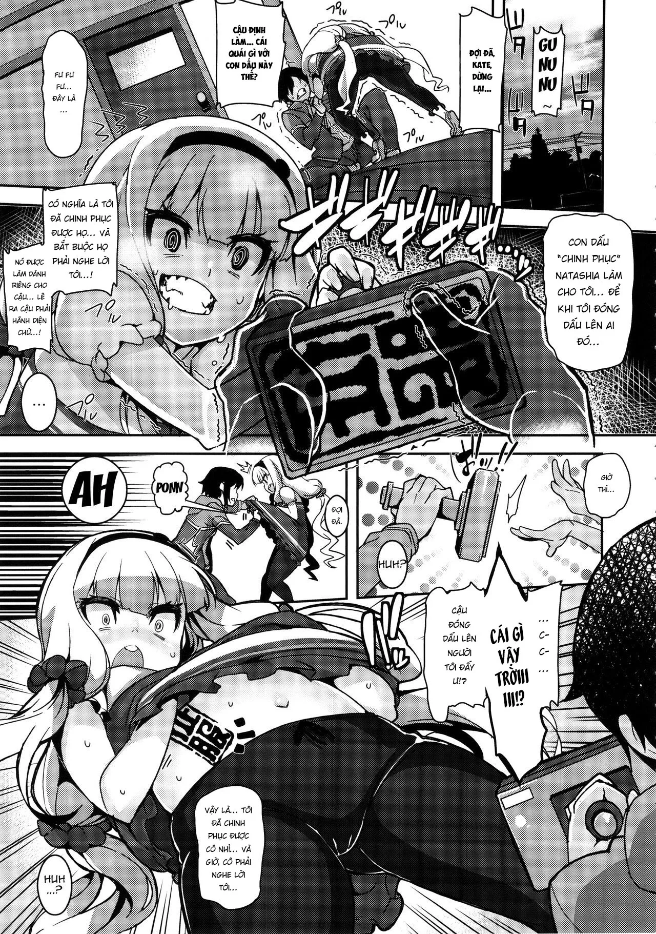 HentaiVN.net - Ảnh 6 - Tôi Sẽ Chinh Phục Kate [Watashi ga Seifuku Suru no da!!; I Will Conquer!!] - Oneshot