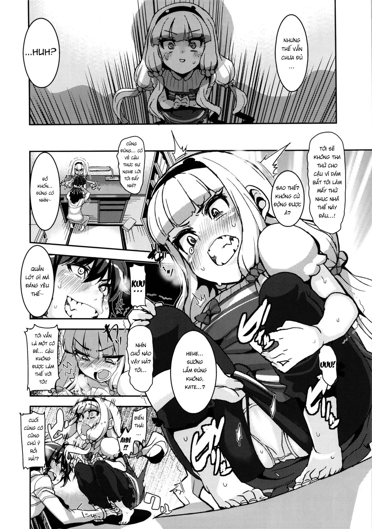 HentaiVN.net - Ảnh 7 - Tôi Sẽ Chinh Phục Kate [Watashi ga Seifuku Suru no da!!; I Will Conquer!!] - Oneshot