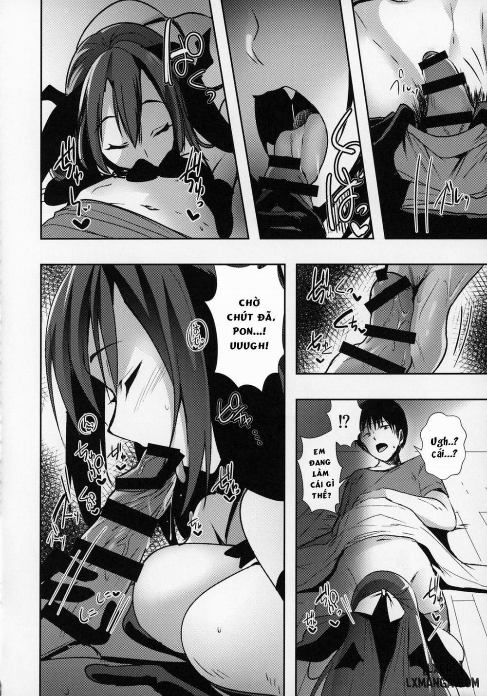 HentaiVN.net - Ảnh 13 - Có bạn gái phát, con pet của tôi trở thành succubus lúc nào không hay!! [Kanojo ga Dekitara Pet ga Yande Succubus ni Natta Hanashi] - Oneshot