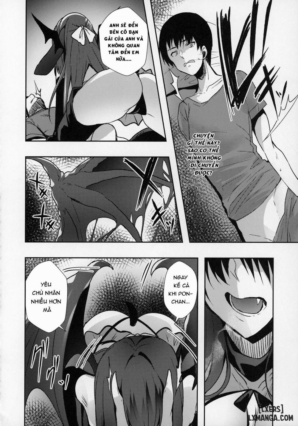 HentaiVN.net - Ảnh 15 - Có bạn gái phát, con pet của tôi trở thành succubus lúc nào không hay!! [Kanojo ga Dekitara Pet ga Yande Succubus ni Natta Hanashi] - Oneshot