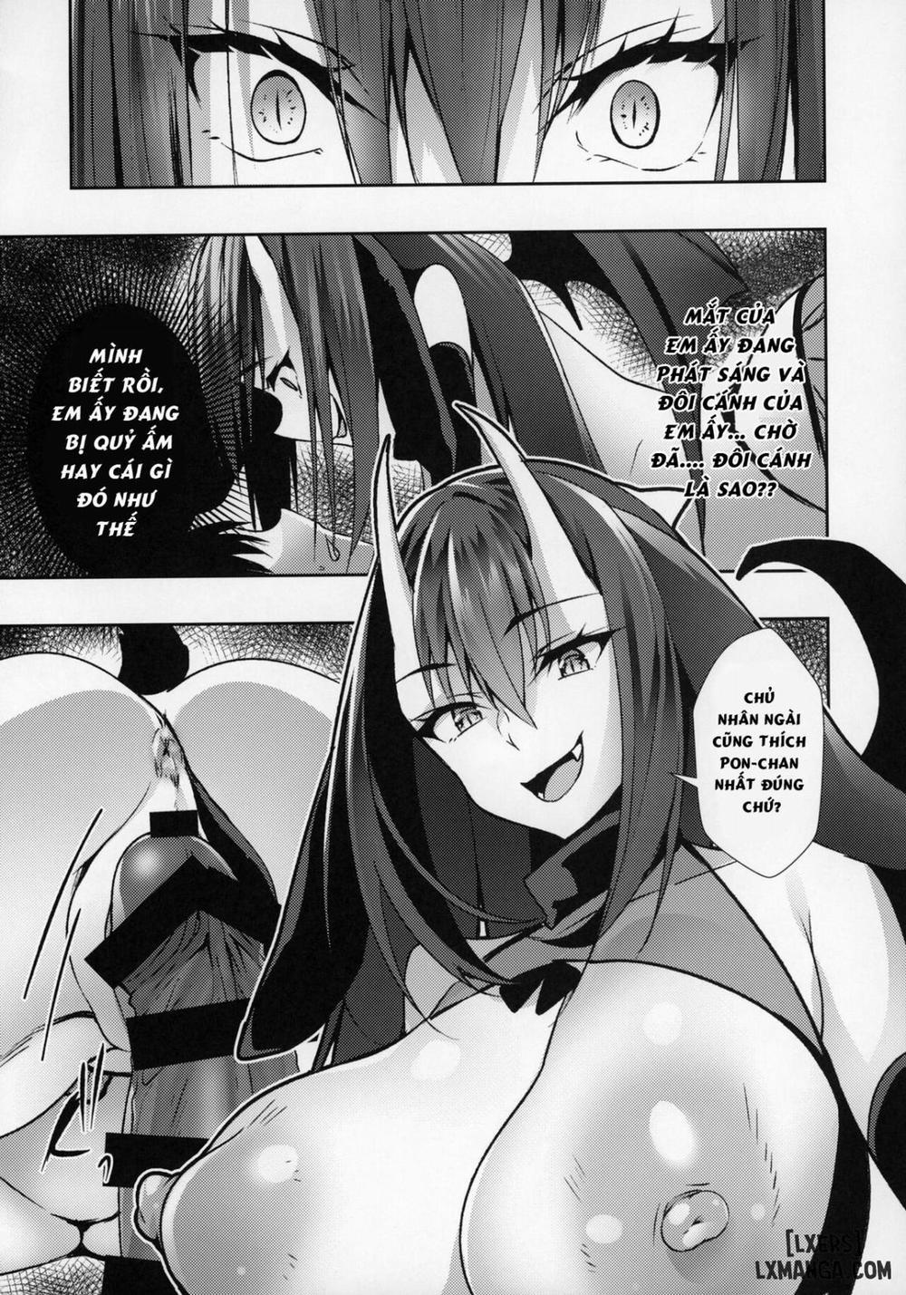 HentaiVN.net - Ảnh 16 - Có bạn gái phát, con pet của tôi trở thành succubus lúc nào không hay!! [Kanojo ga Dekitara Pet ga Yande Succubus ni Natta Hanashi] - Oneshot