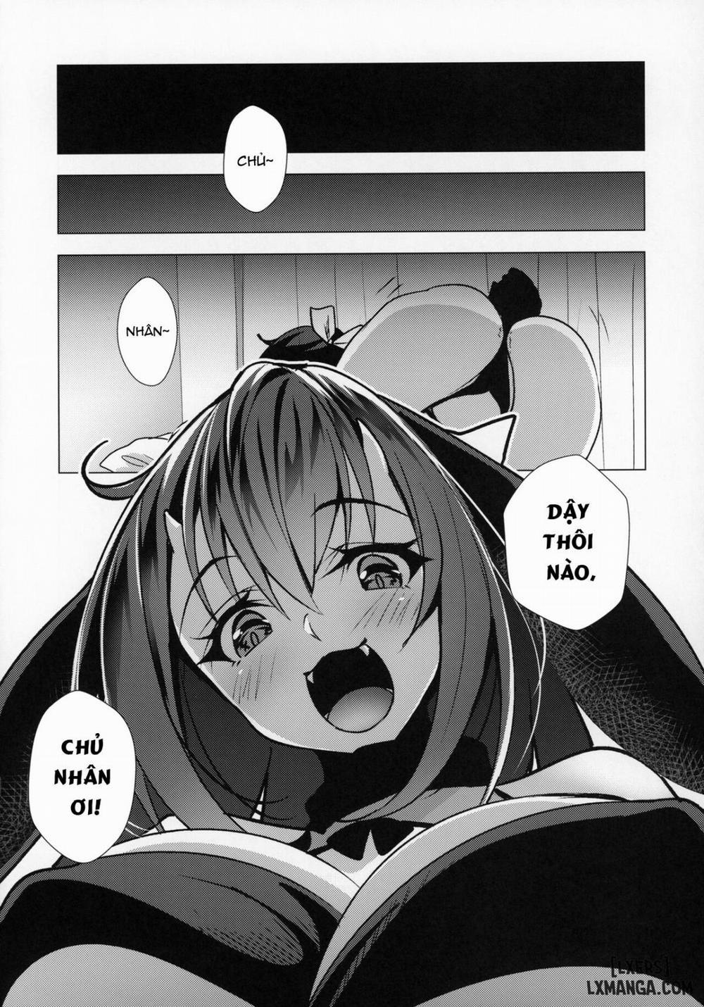 HentaiVN.net - Ảnh 7 - Có bạn gái phát, con pet của tôi trở thành succubus lúc nào không hay!! [Kanojo ga Dekitara Pet ga Yande Succubus ni Natta Hanashi] - Oneshot