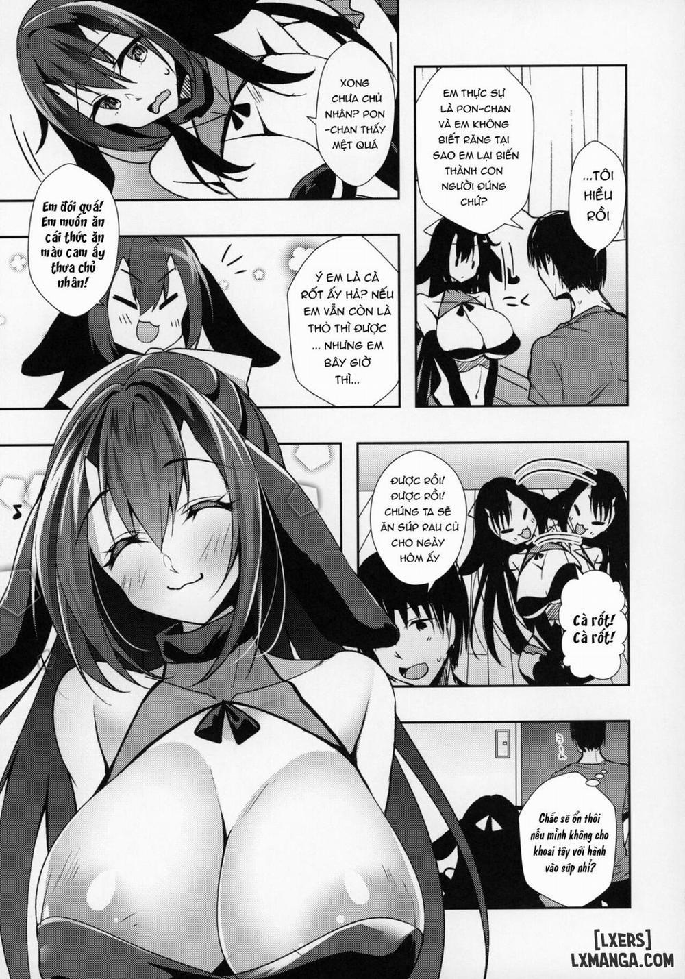 HentaiVN.net - Ảnh 10 - Có bạn gái phát, con pet của tôi trở thành succubus lúc nào không hay!! [Kanojo ga Dekitara Pet ga Yande Succubus ni Natta Hanashi] - Oneshot