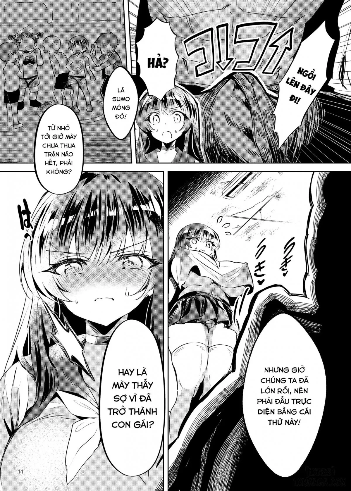 HentaiVN.net - Ảnh 12 - Tôi đã làm người hùng mà mình ngưỡng mộ mang thai - Oneshot