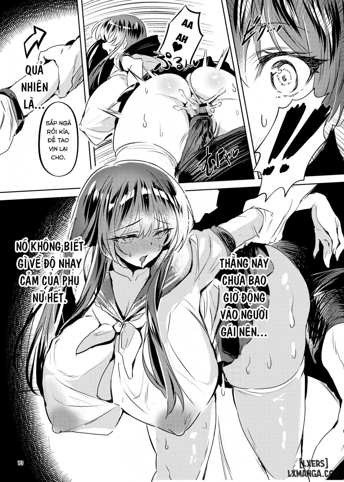 HentaiVN.net - Ảnh 14 - Tôi đã làm người hùng mà mình ngưỡng mộ mang thai - Oneshot