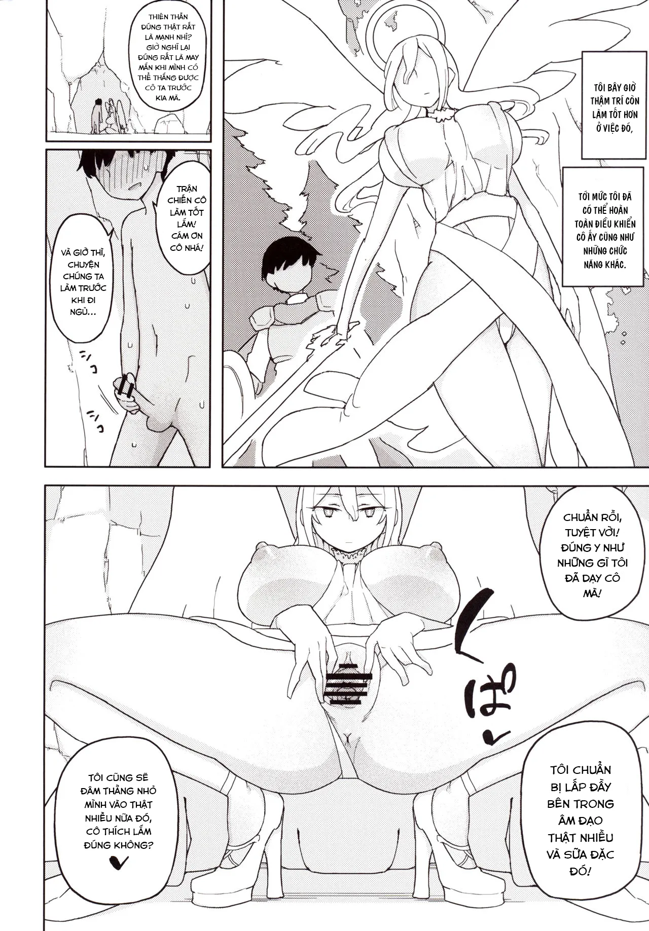 HentaiVN.net - Ảnh 16 - Ishi no Nai Tenshi wa Boku no Sei Shori Yougu [My Cumdump Is a Vacuous Angel] - Oneshot