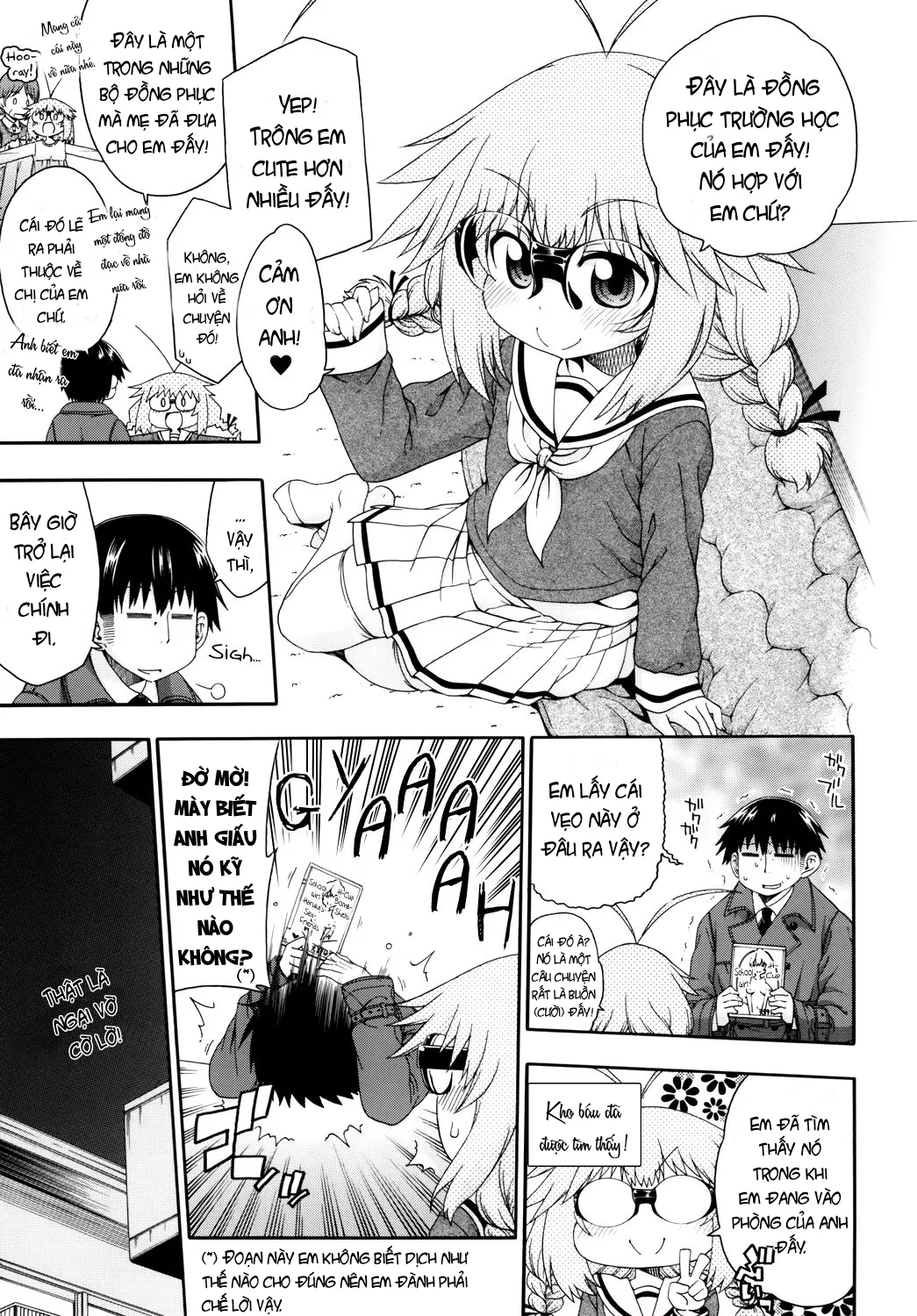 HentaiVN.net - Ảnh 4 - Yobae! Inko-chan S - Chap 1